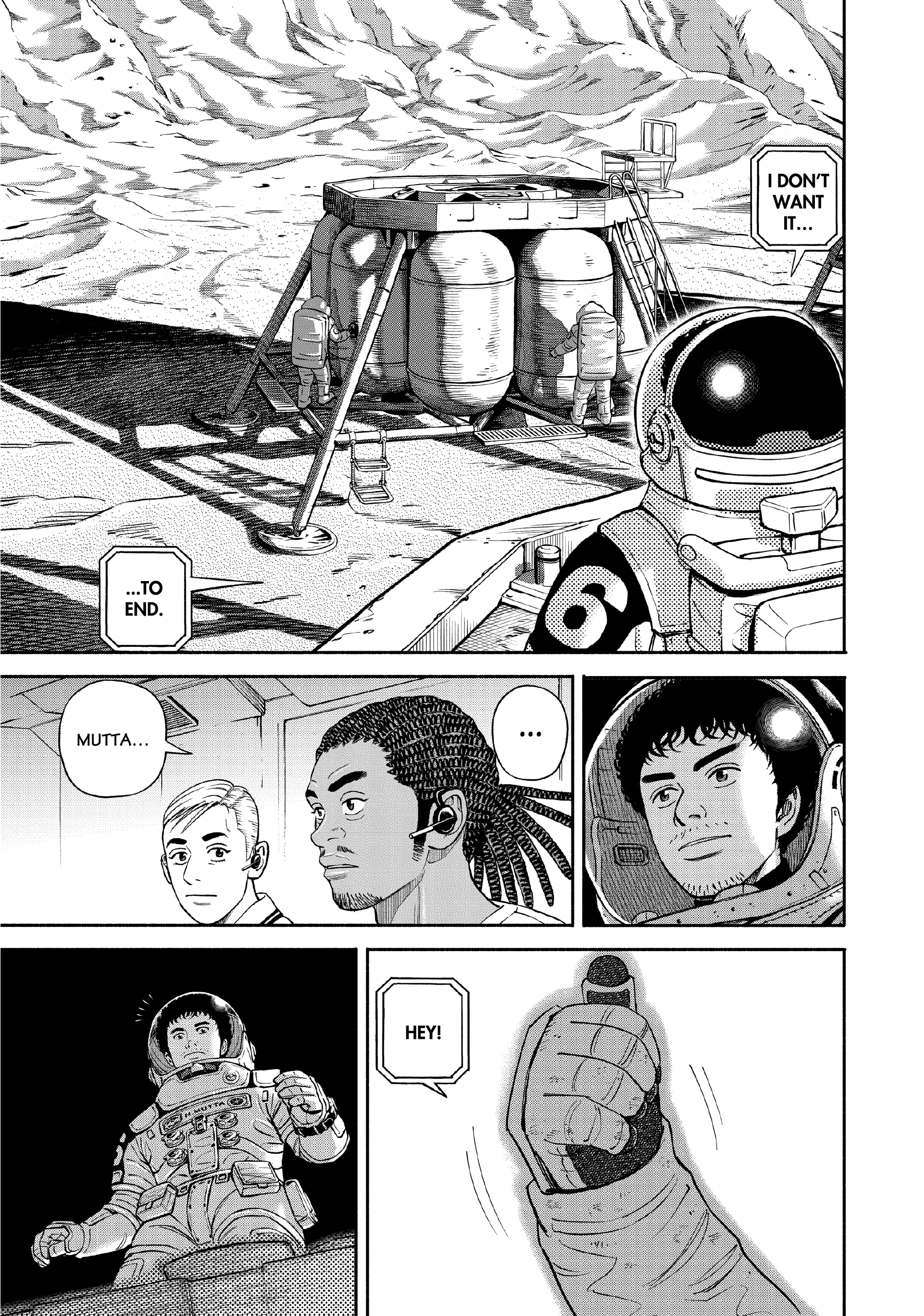 Uchuu Kyoudai - Digital Colored Comics Chapter 389 page 17 - 