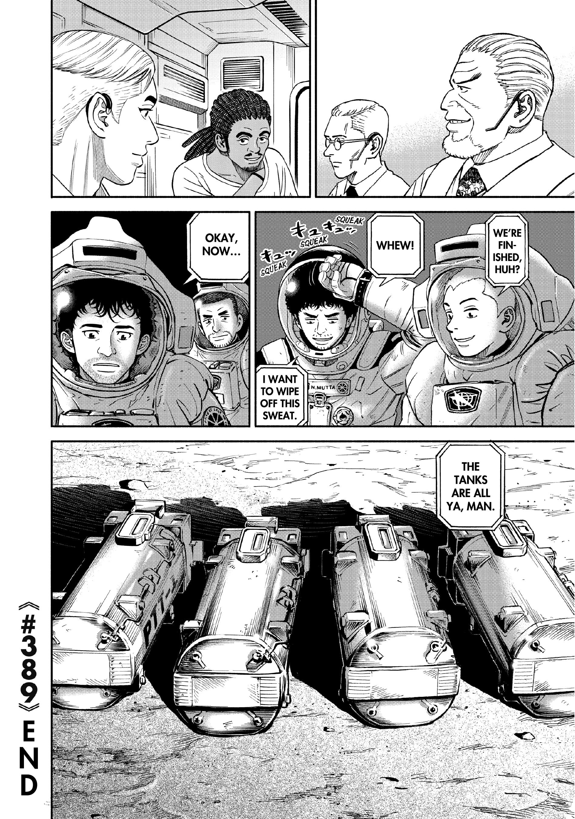 Uchuu Kyoudai - Digital Colored Comics Chapter 389 page 20 - 