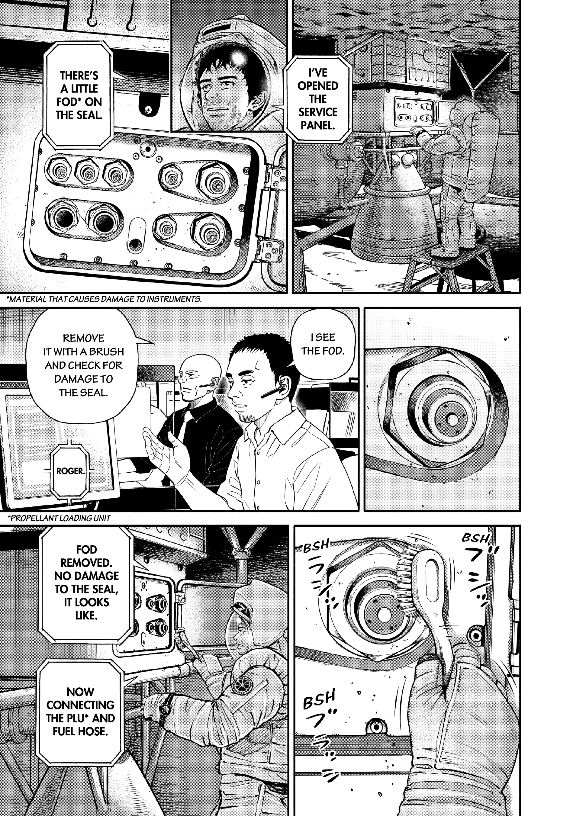 Uchuu Kyoudai - Digital Colored Comics Chapter 389 page 3 - 