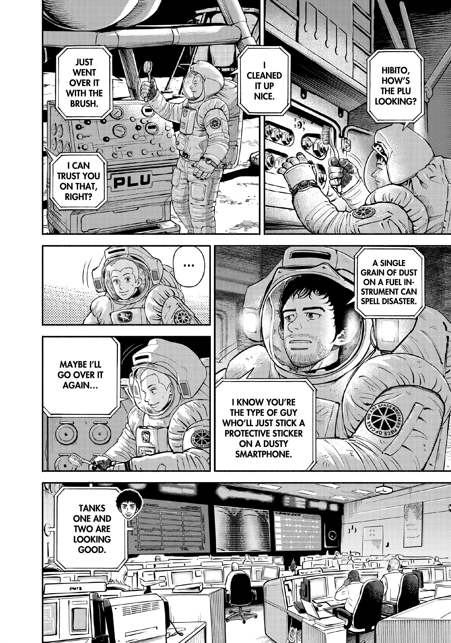 Uchuu Kyoudai - Digital Colored Comics Chapter 389 page 4 - 