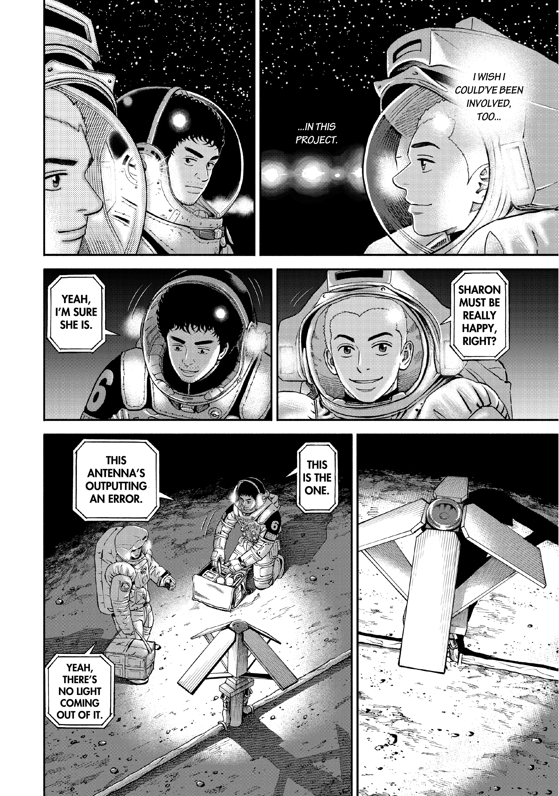 Uchuu Kyoudai - Digital Colored Comics Chapter 390 page 12 - 