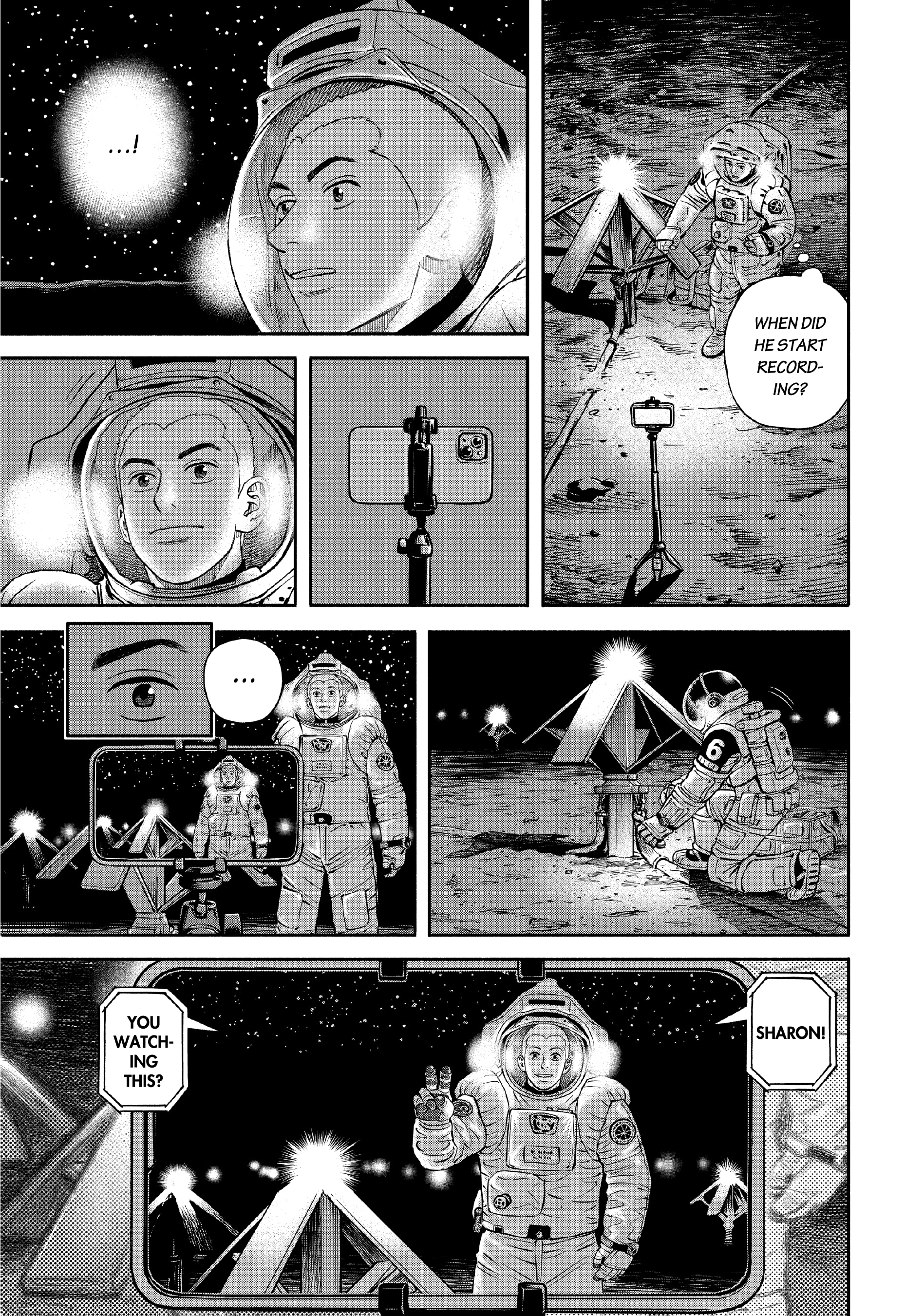 Uchuu Kyoudai - Digital Colored Comics Chapter 390 page 15 - 
