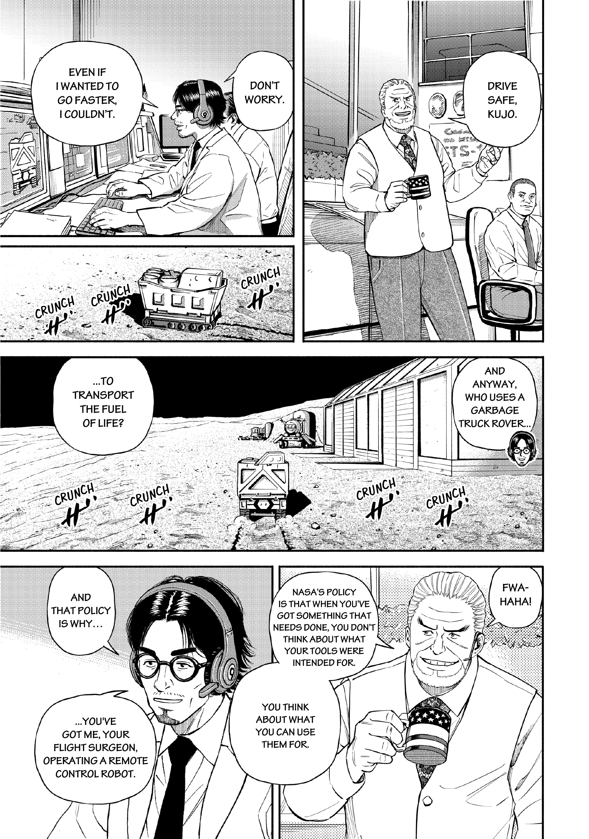 Uchuu Kyoudai - Digital Colored Comics Chapter 390 page 3 - 