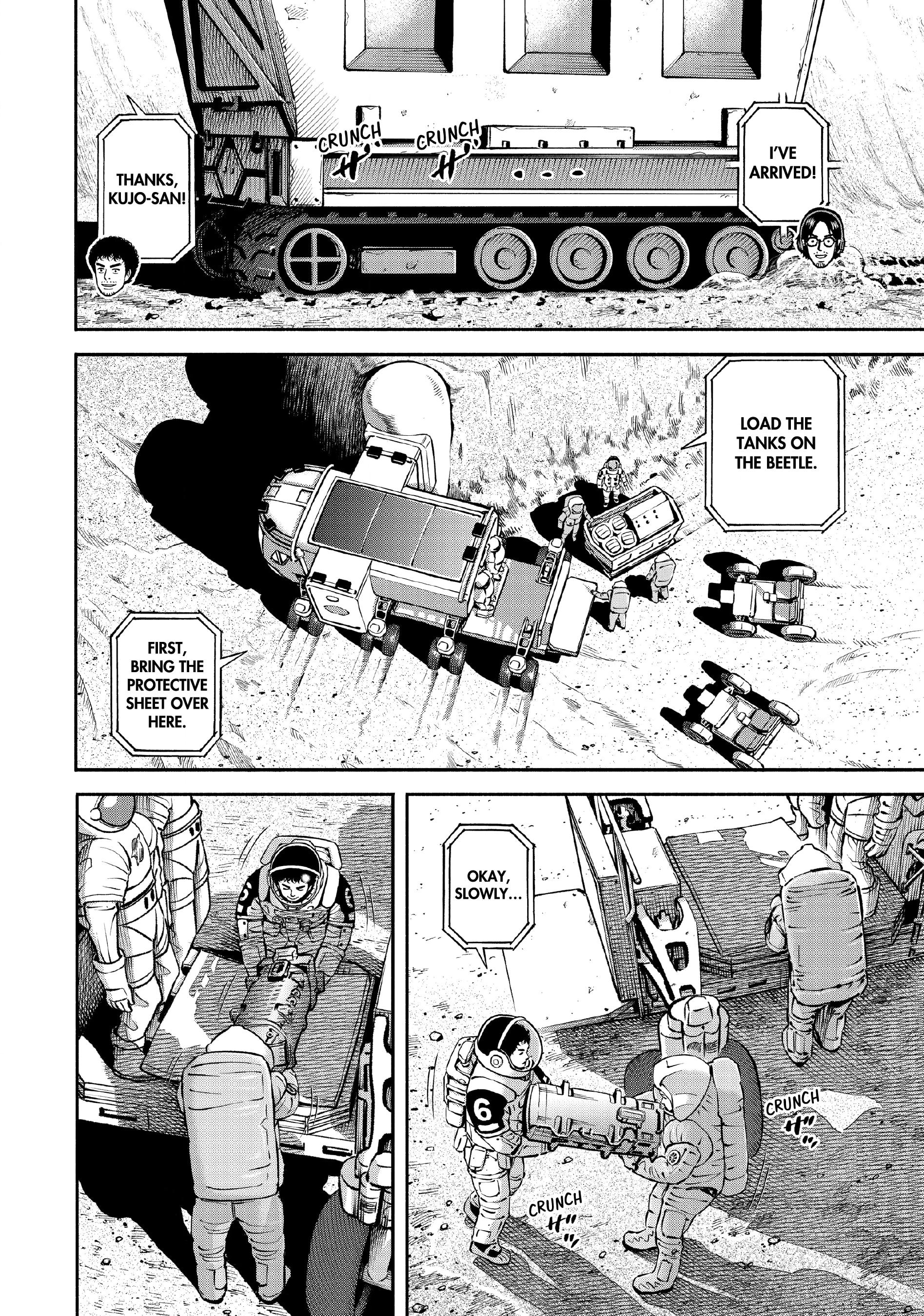 Uchuu Kyoudai - Digital Colored Comics Chapter 390 page 4 - 