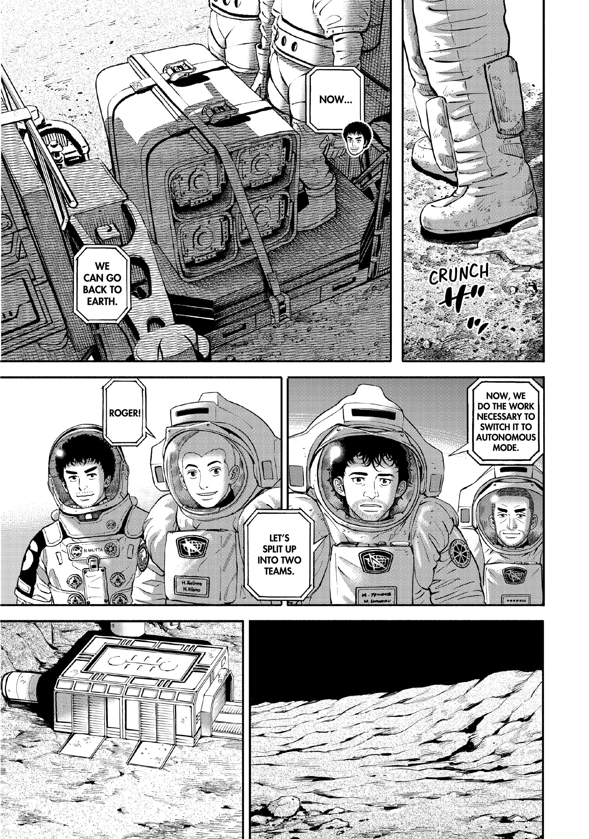 Uchuu Kyoudai - Digital Colored Comics Chapter 390 page 5 - 