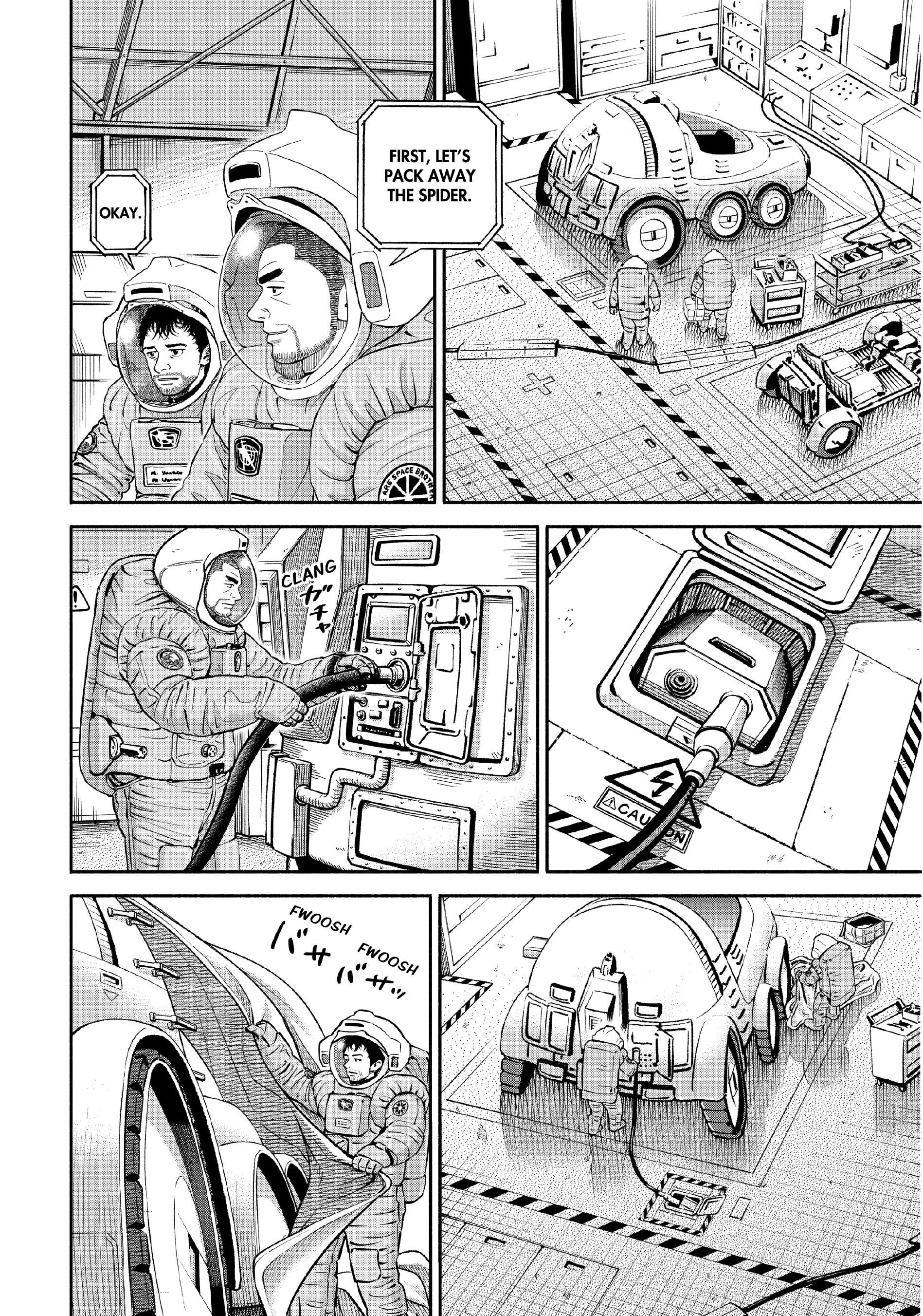Uchuu Kyoudai - Digital Colored Comics Chapter 390 page 6 - 