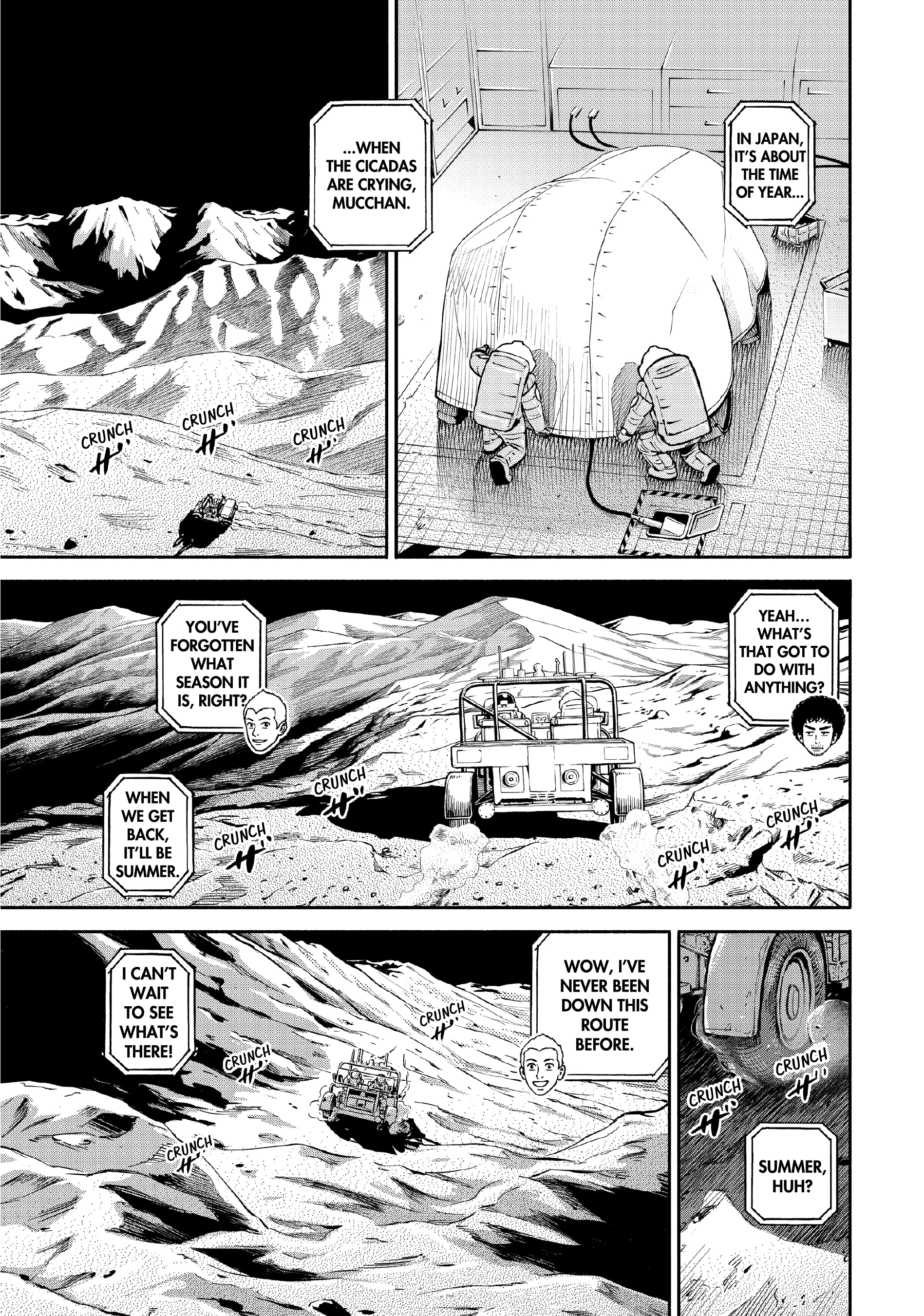 Uchuu Kyoudai - Digital Colored Comics Chapter 390 page 7 - 