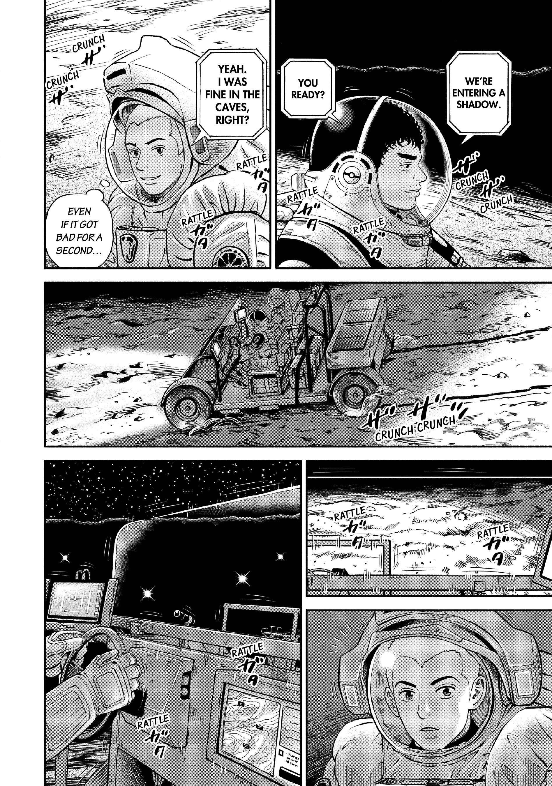Uchuu Kyoudai - Digital Colored Comics Chapter 390 page 8 - 