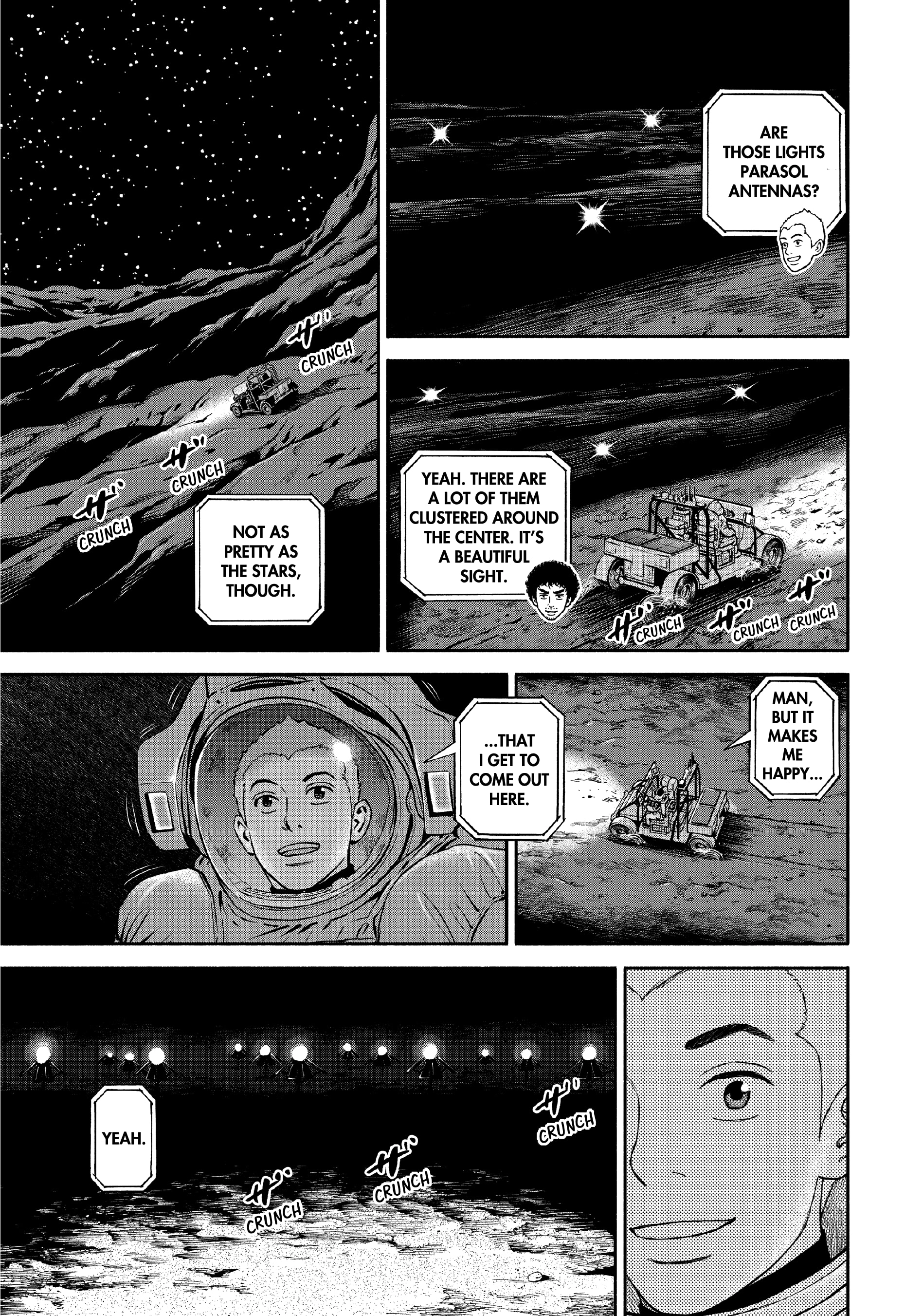 Uchuu Kyoudai - Digital Colored Comics Chapter 390 page 9 - 