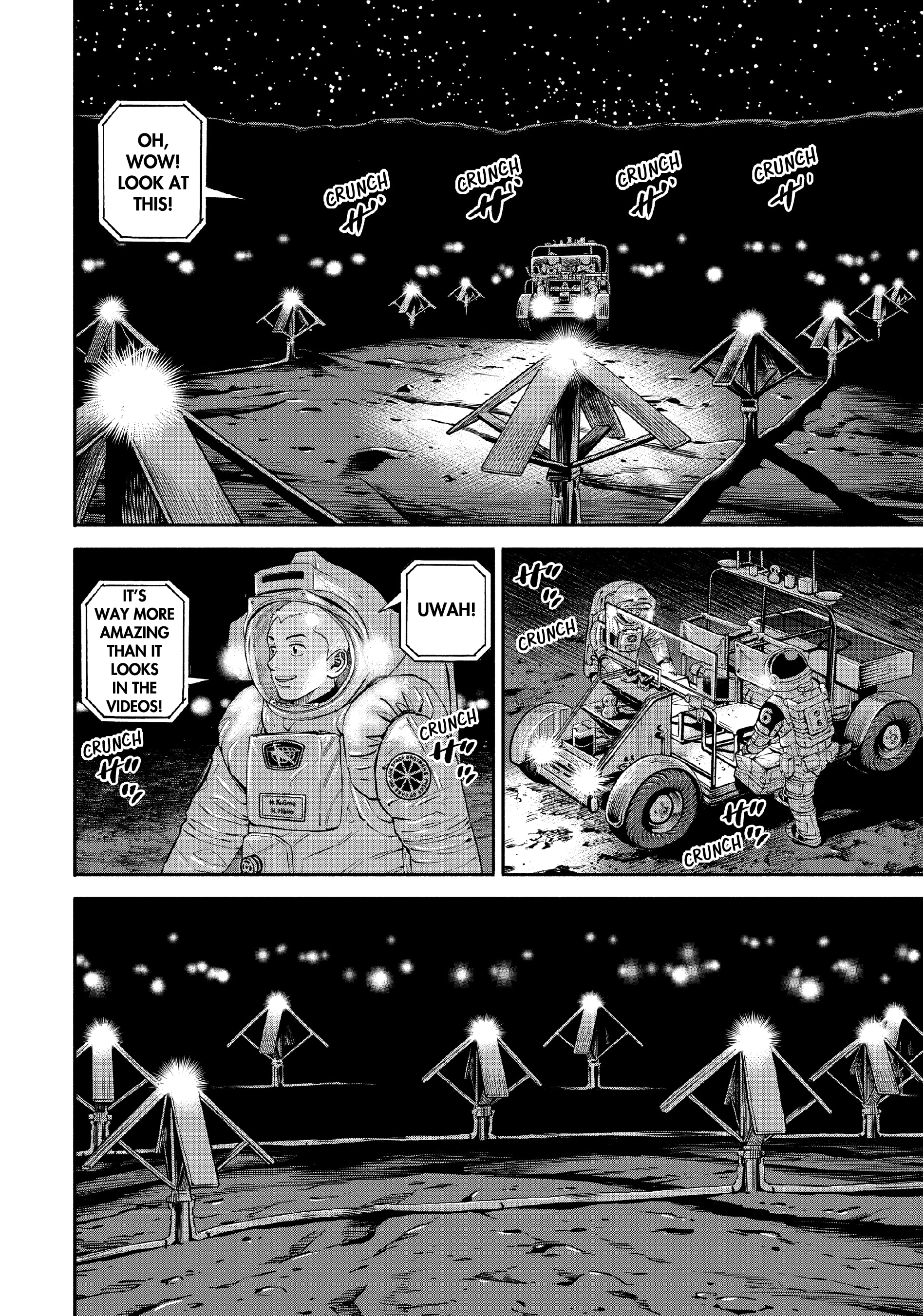 Uchuu Kyoudai - Digital Colored Comics Chapter 390 page 10 - 