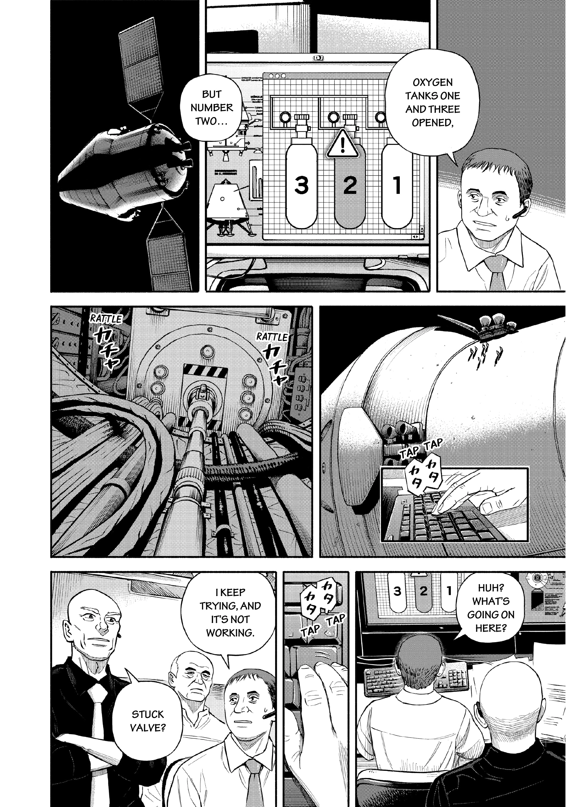 Uchuu Kyoudai - Digital Colored Comics Chapter 391 page 12 - 