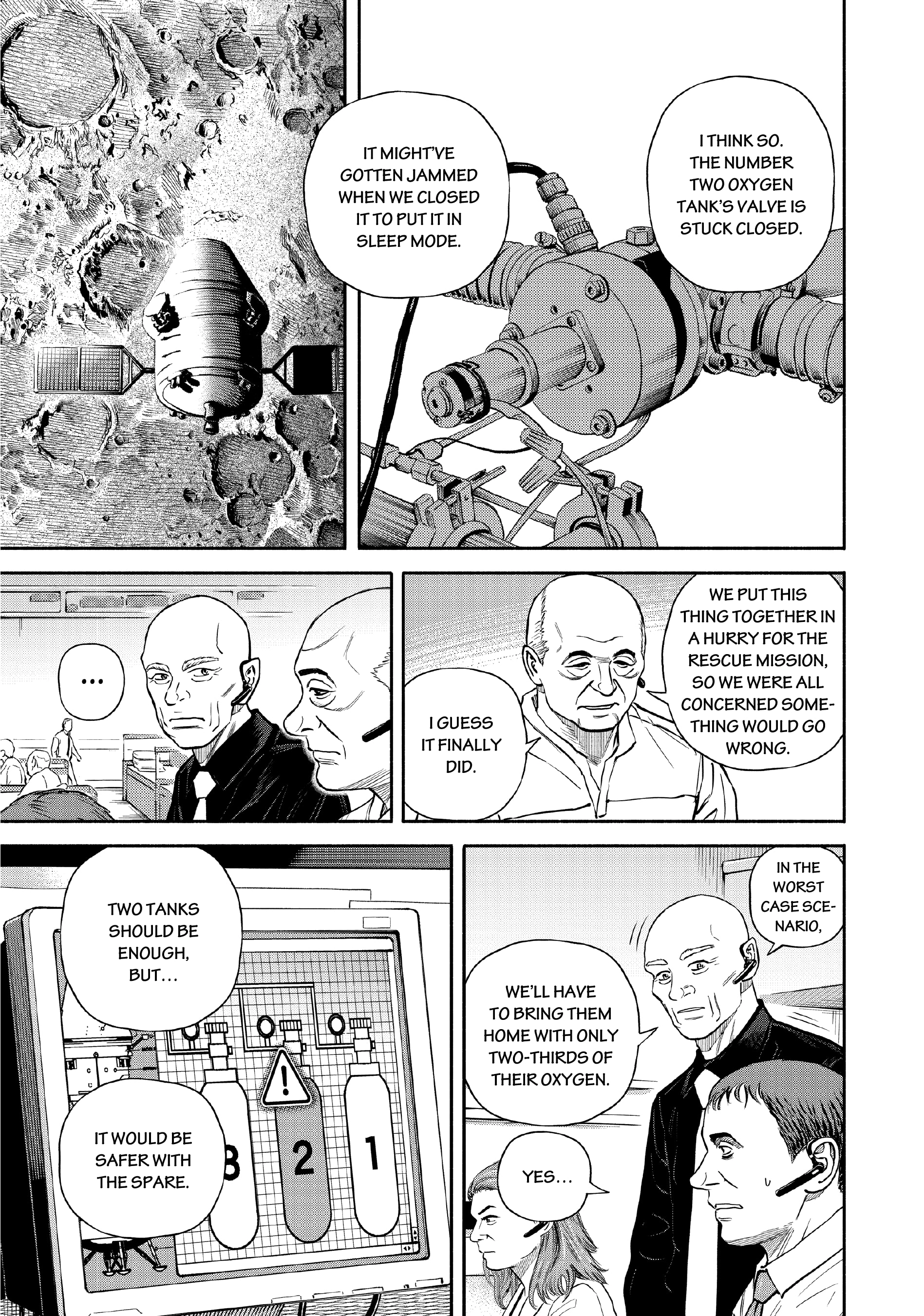 Uchuu Kyoudai - Digital Colored Comics Chapter 391 page 13 - 