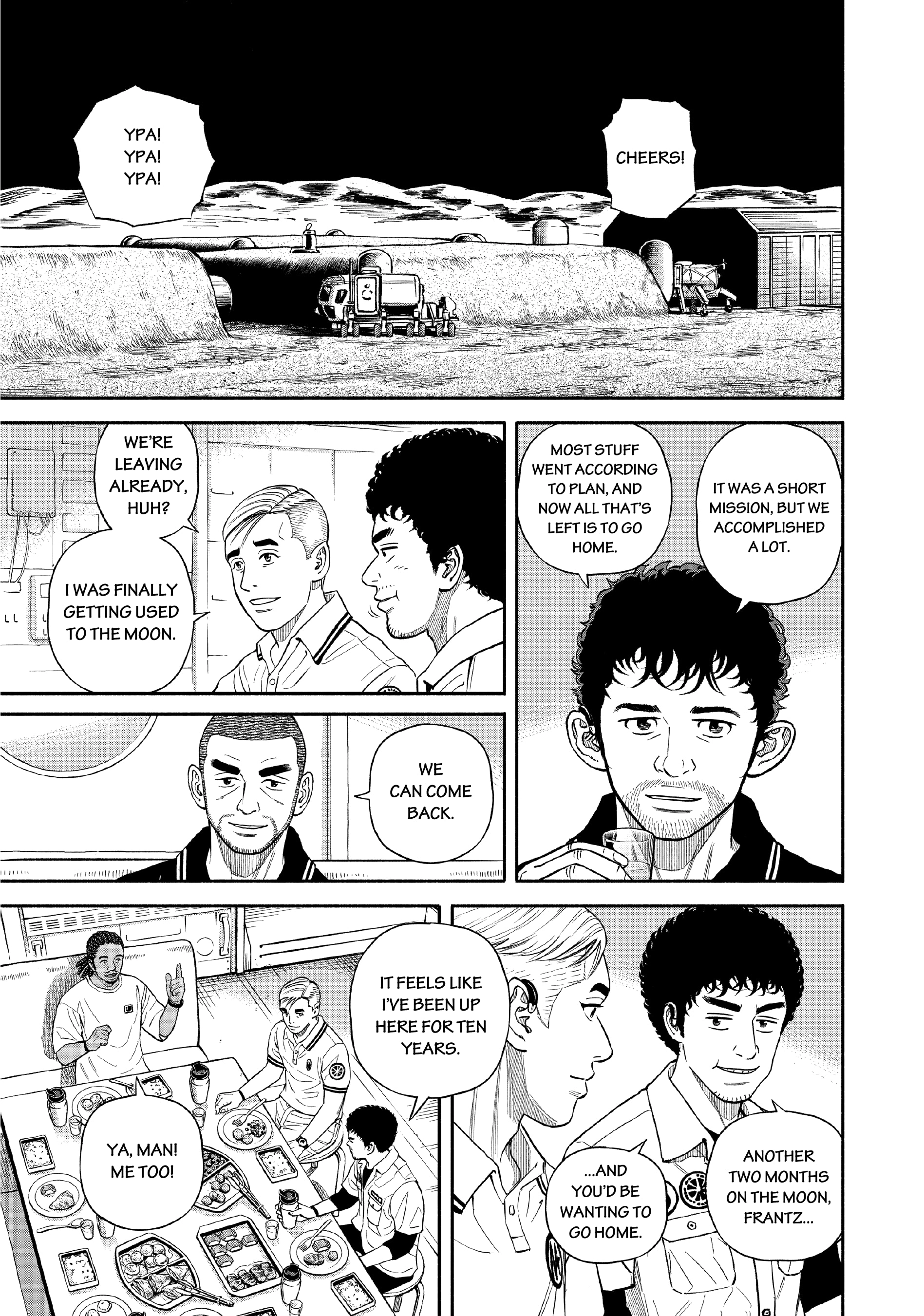 Uchuu Kyoudai - Digital Colored Comics Chapter 391 page 15 - 