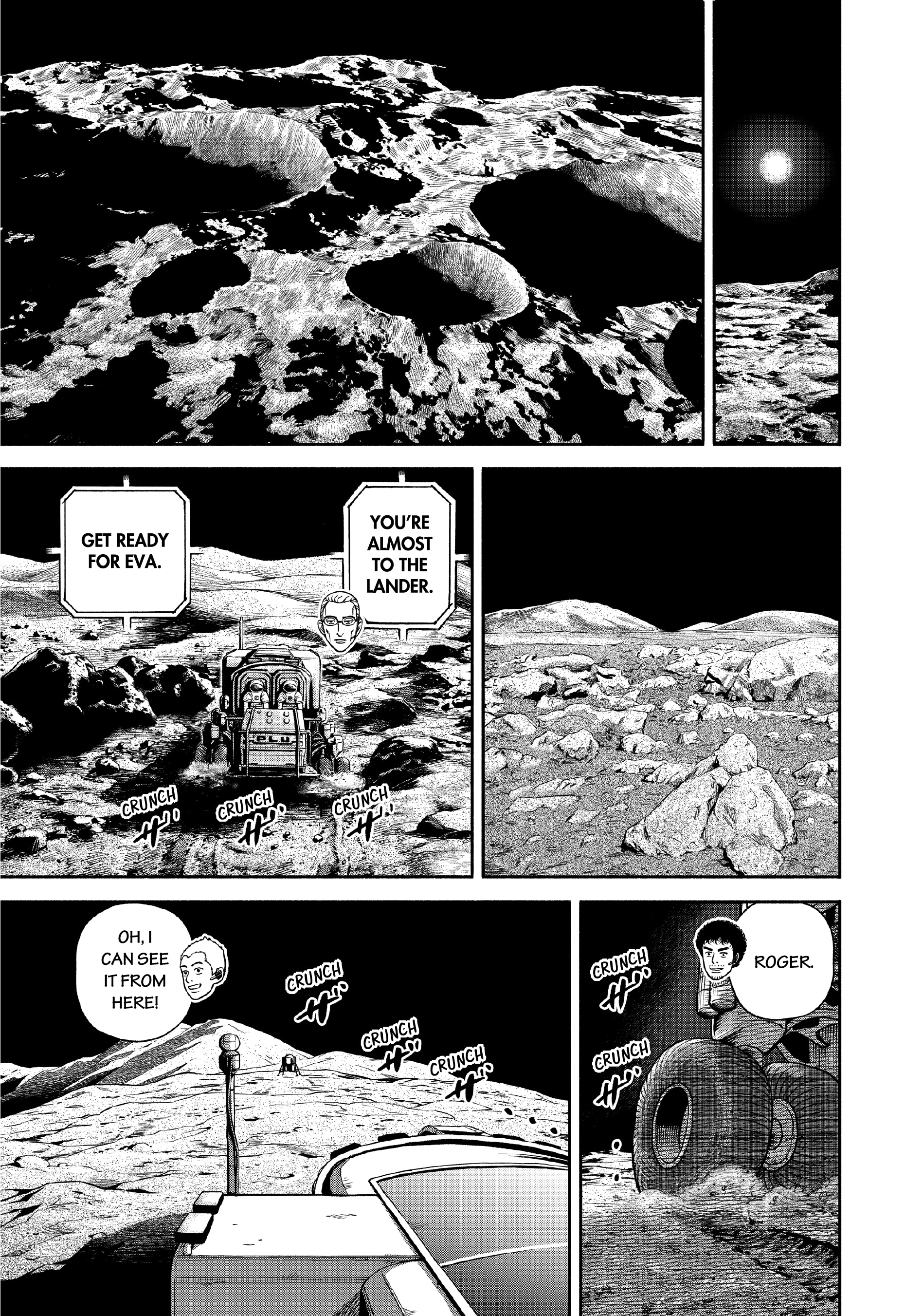 Uchuu Kyoudai - Digital Colored Comics Chapter 392 page 12 - 