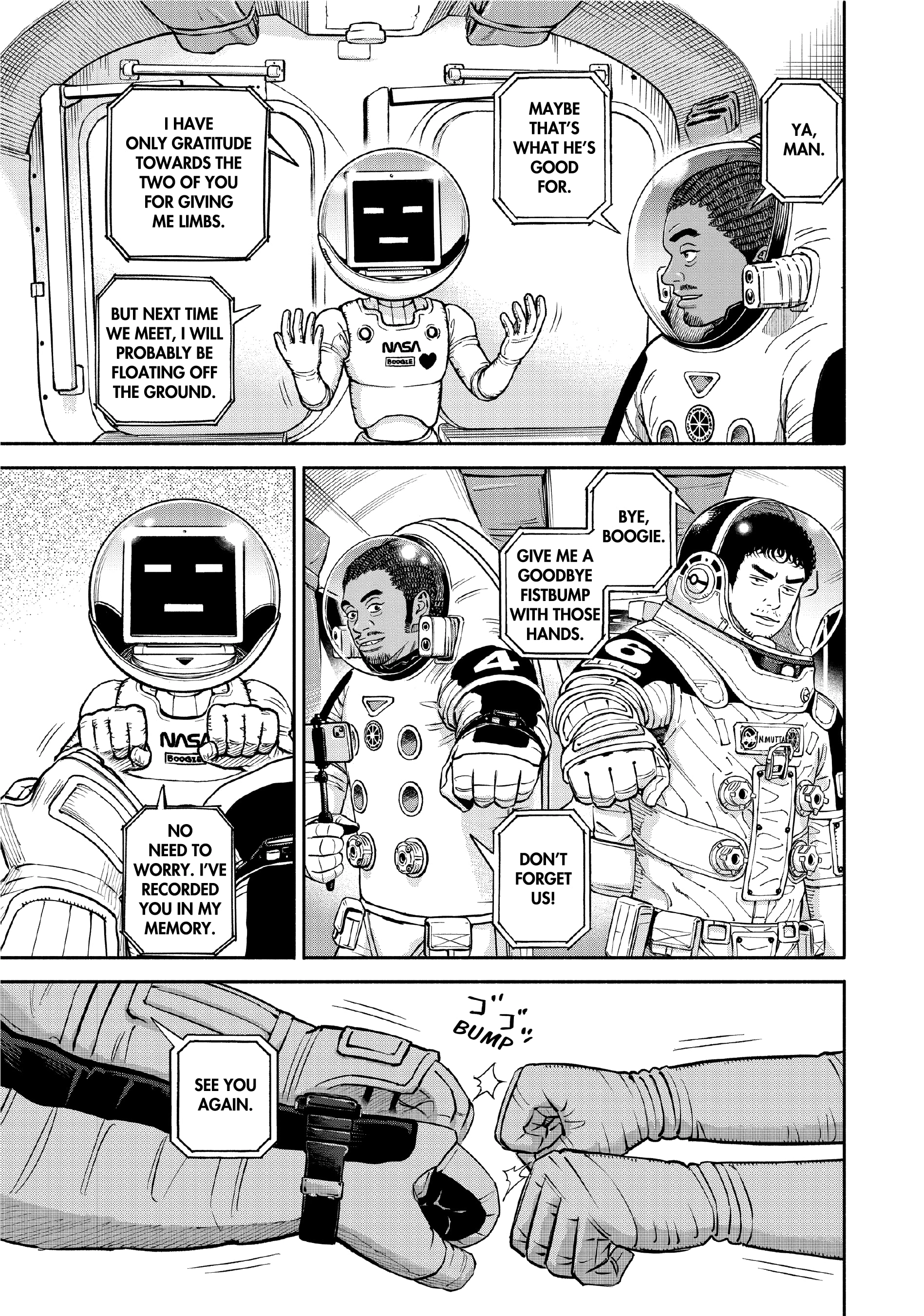 Uchuu Kyoudai - Digital Colored Comics Chapter 392 page 16 - 