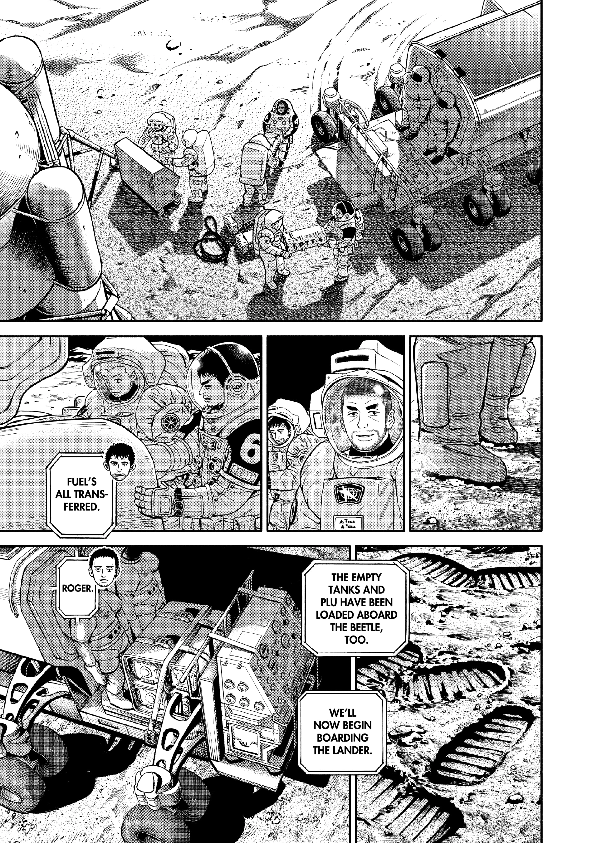 Uchuu Kyoudai - Digital Colored Comics Chapter 392 page 18 - 