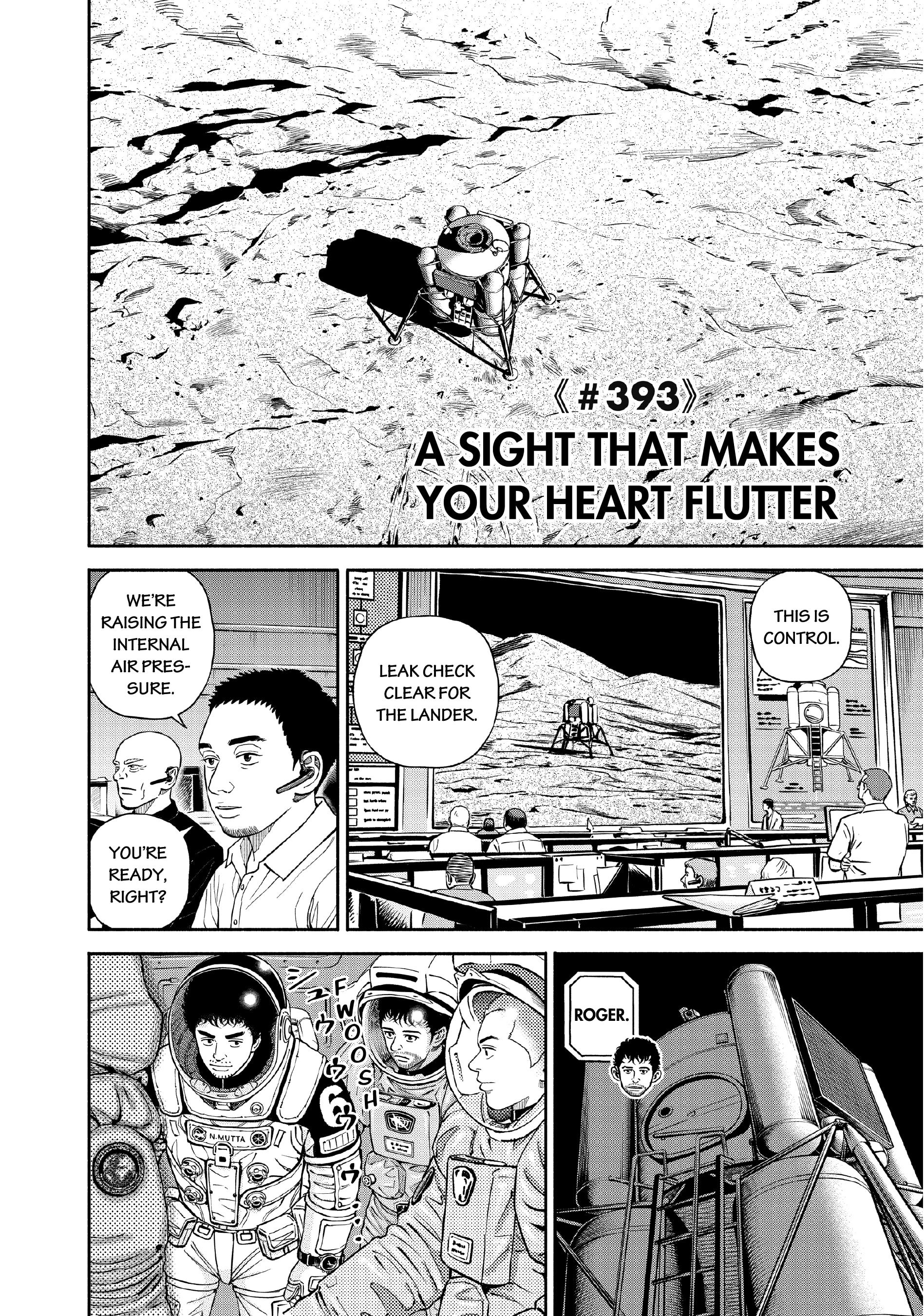 Uchuu Kyoudai - Digital Colored Comics Chapter 393 page 2 - 