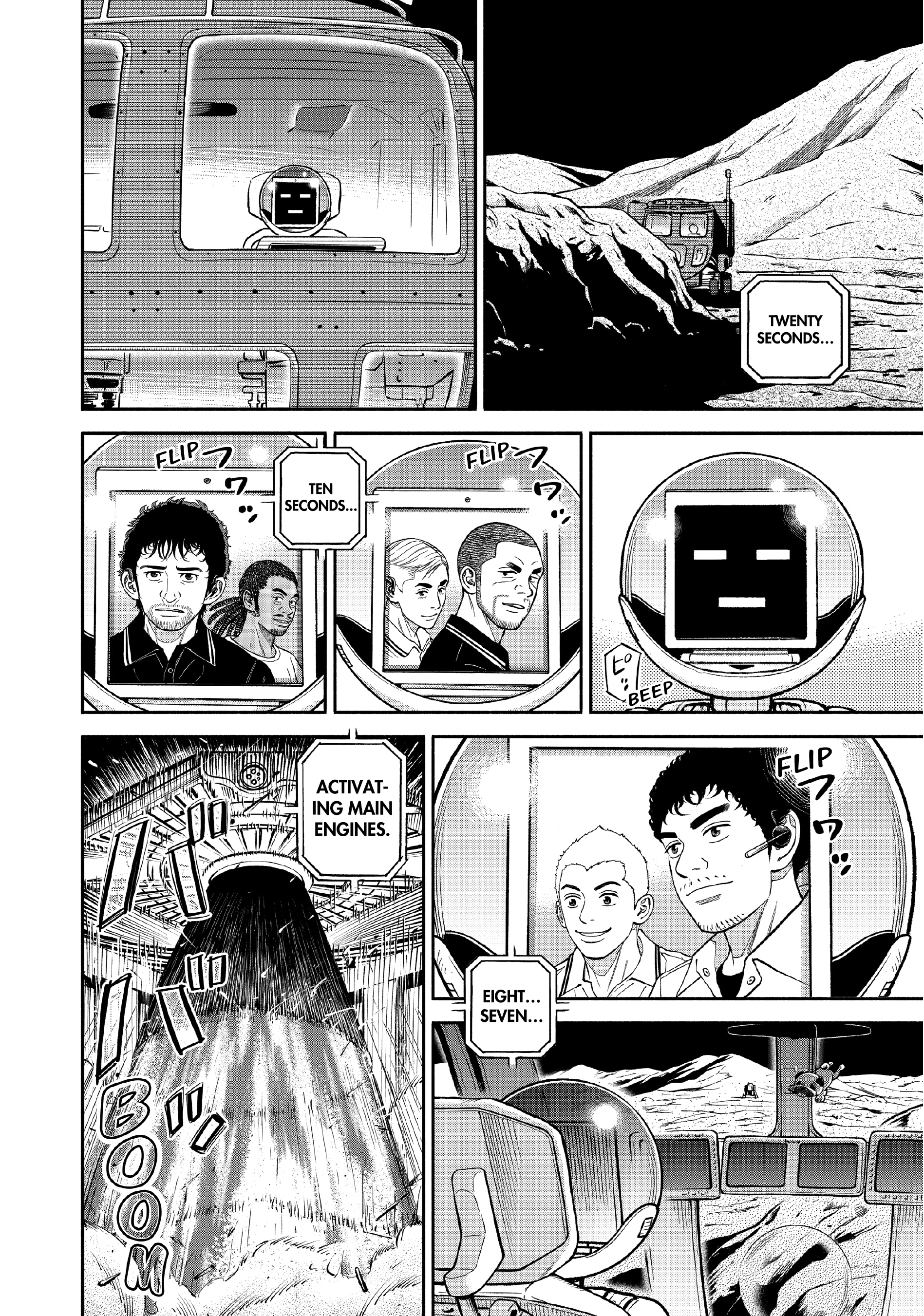 Uchuu Kyoudai - Digital Colored Comics Chapter 393 page 12 - 