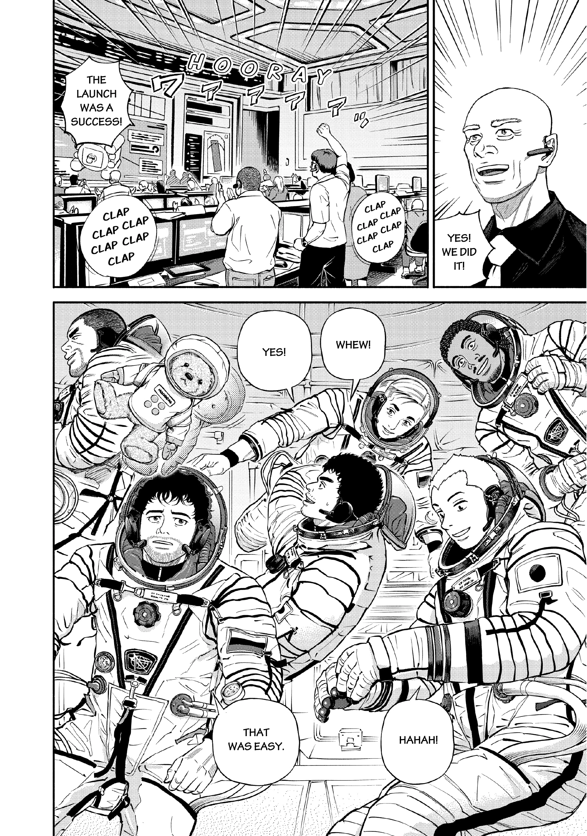 Uchuu Kyoudai - Digital Colored Comics Chapter 393 page 18 - 