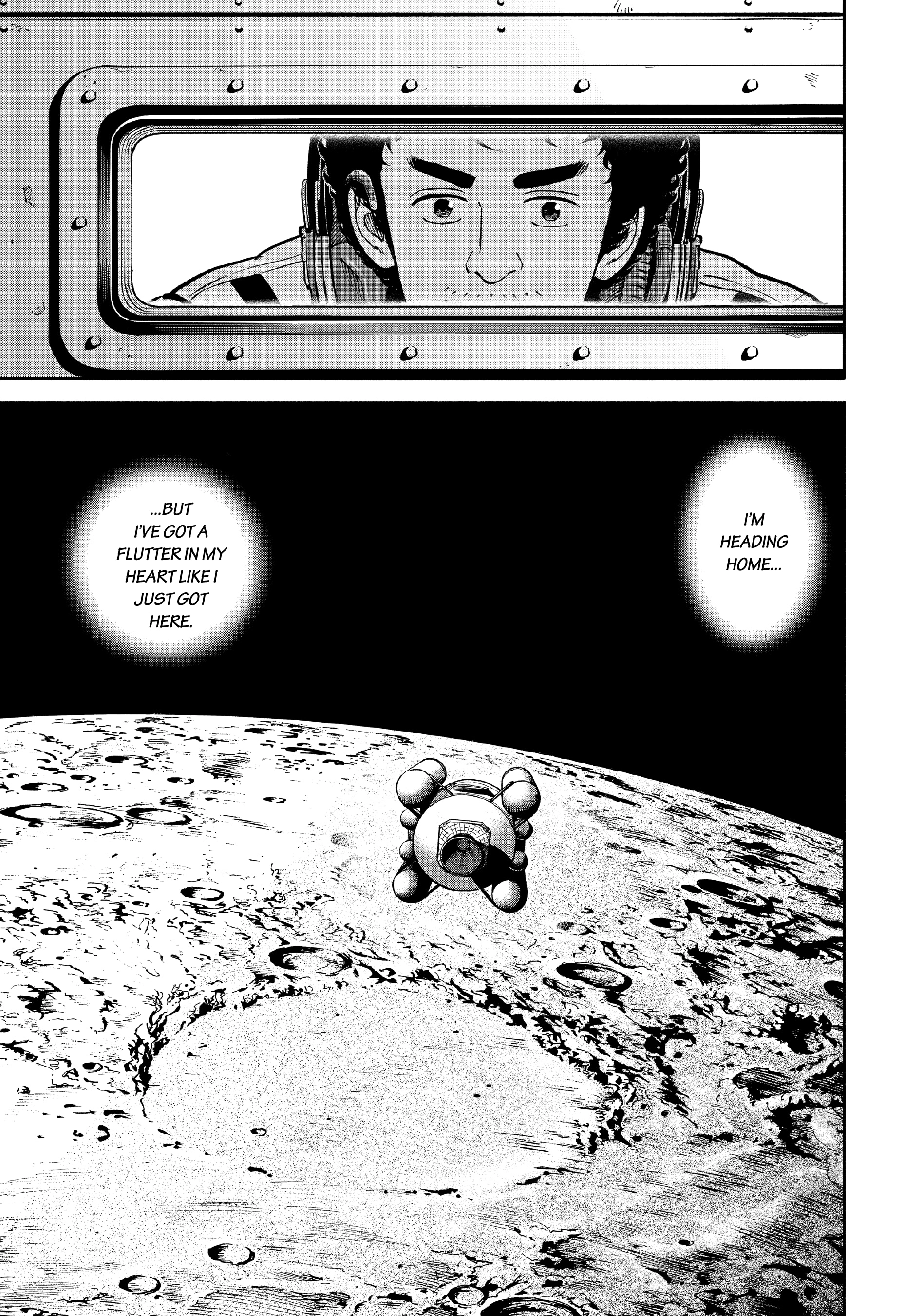 Uchuu Kyoudai - Digital Colored Comics Chapter 393 page 21 - 