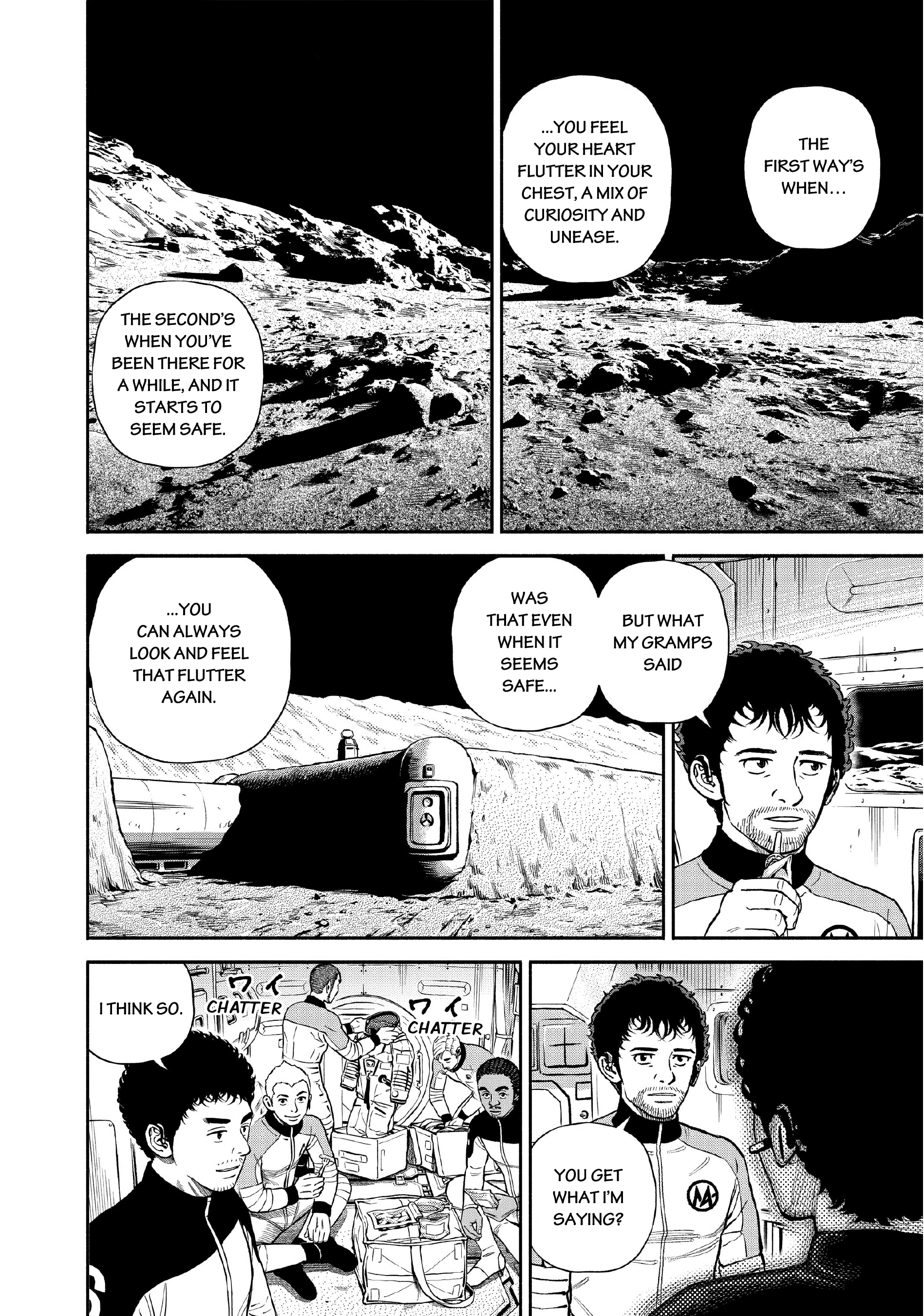 Uchuu Kyoudai - Digital Colored Comics Chapter 393 page 6 - 