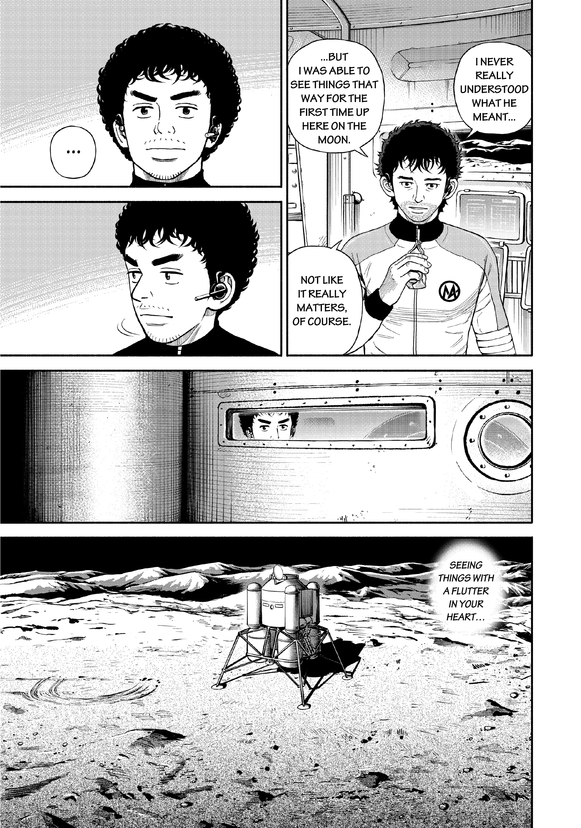 Uchuu Kyoudai - Digital Colored Comics Chapter 393 page 7 - 