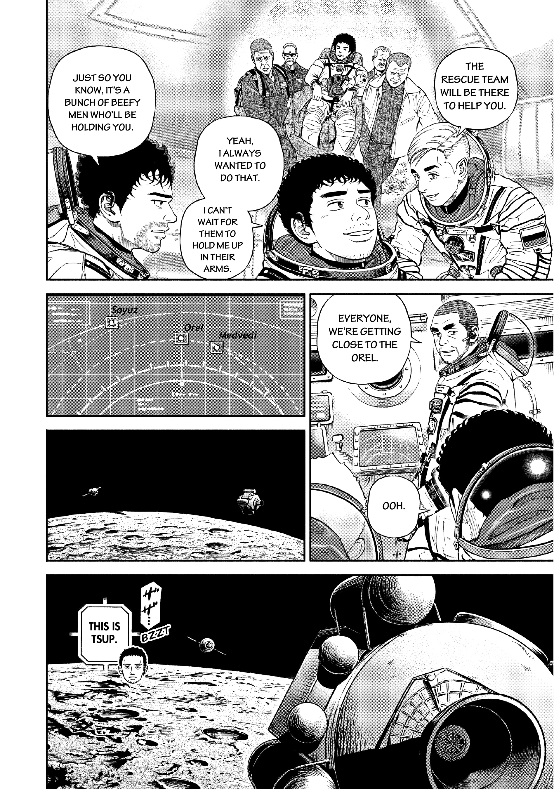Uchuu Kyoudai - Digital Colored Comics Chapter 394 page 12 - 