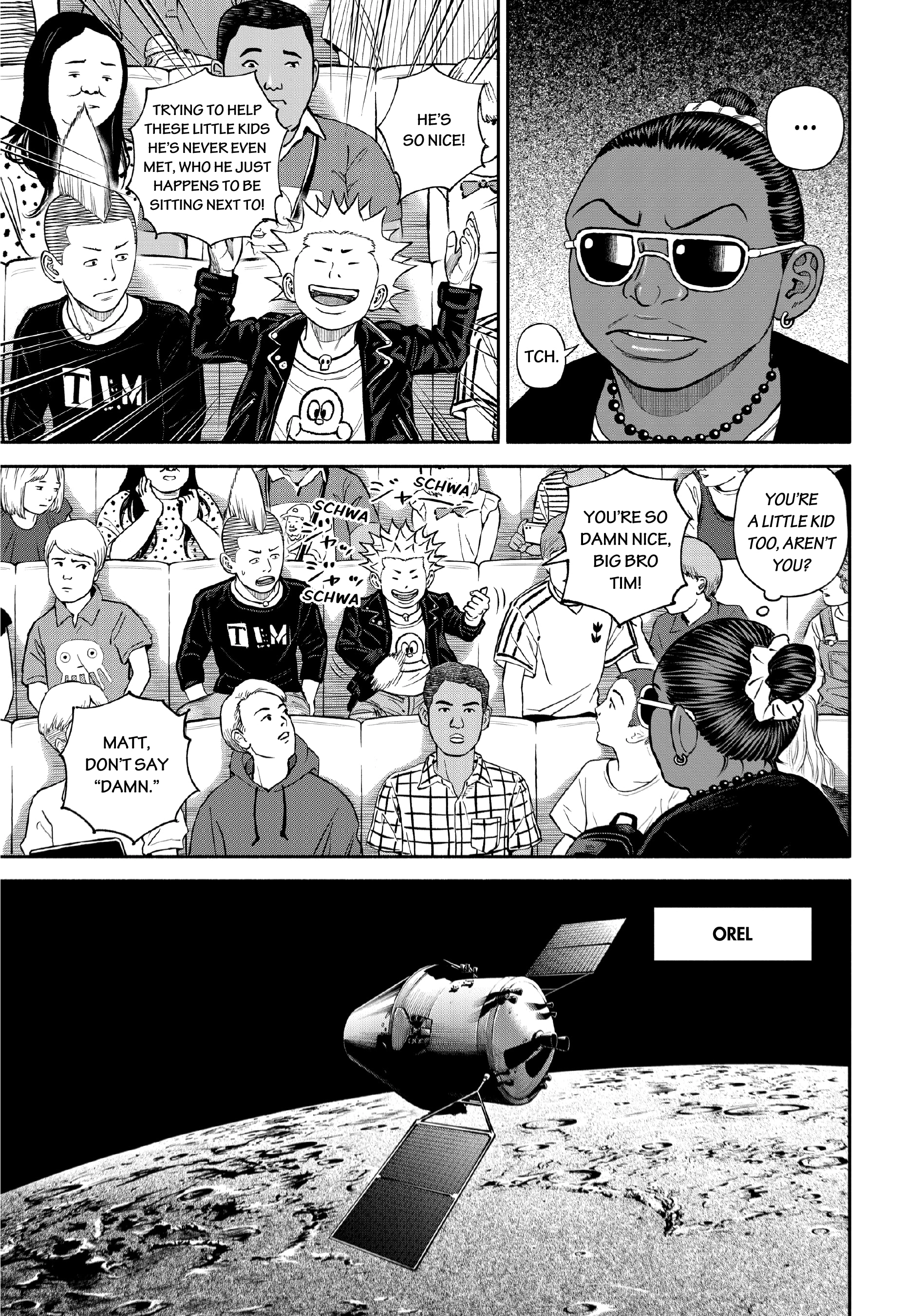 Uchuu Kyoudai - Digital Colored Comics Chapter 394 page 7 - 
