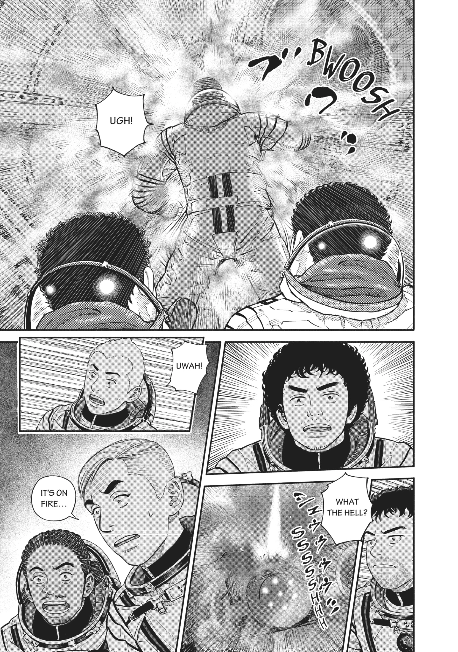 Uchuu Kyoudai - Digital Colored Comics Chapter 395 page 16 - 