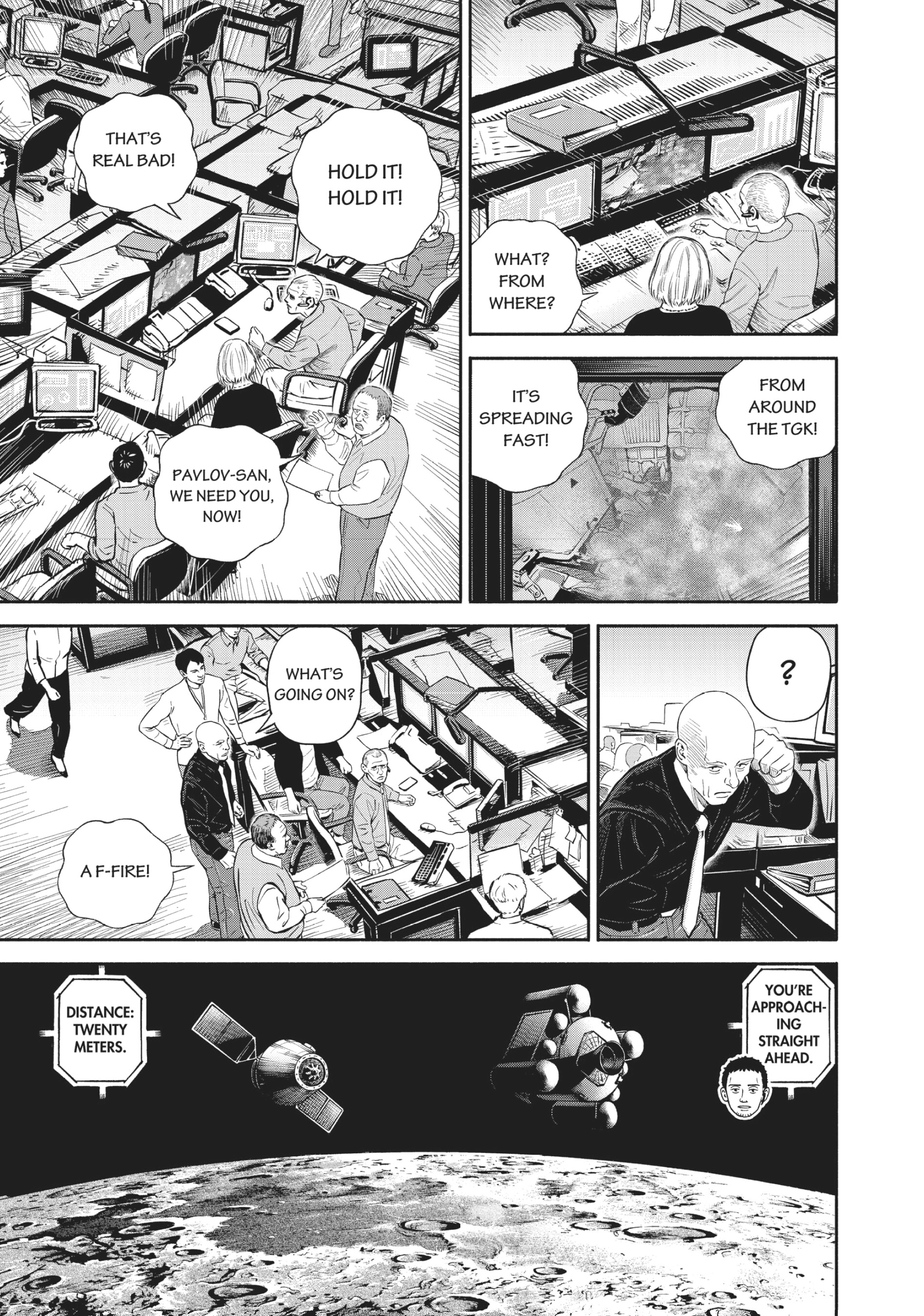 Uchuu Kyoudai - Digital Colored Comics Chapter 395 page 10 - 