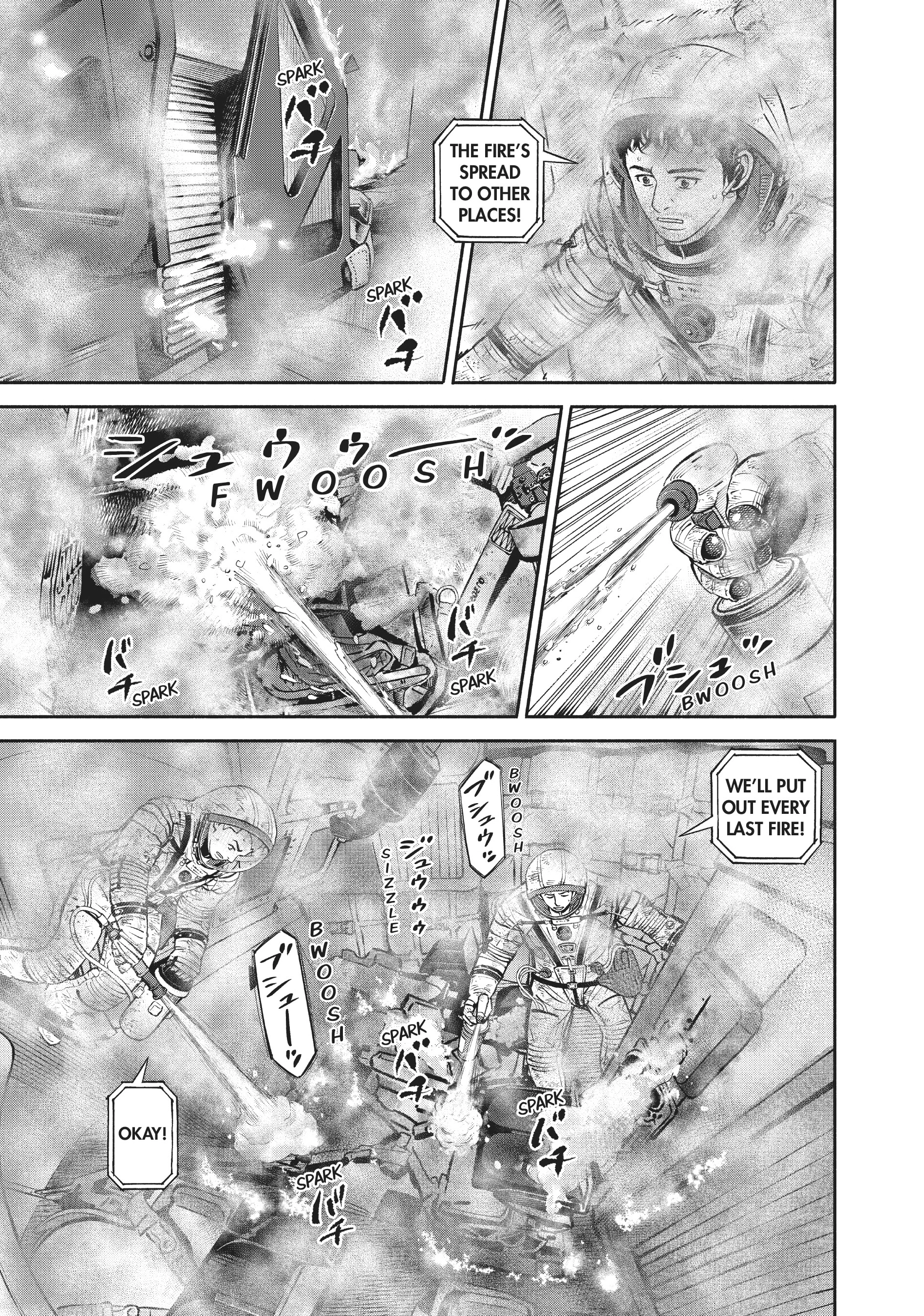 Uchuu Kyoudai - Digital Colored Comics Chapter 396 page 11 - 