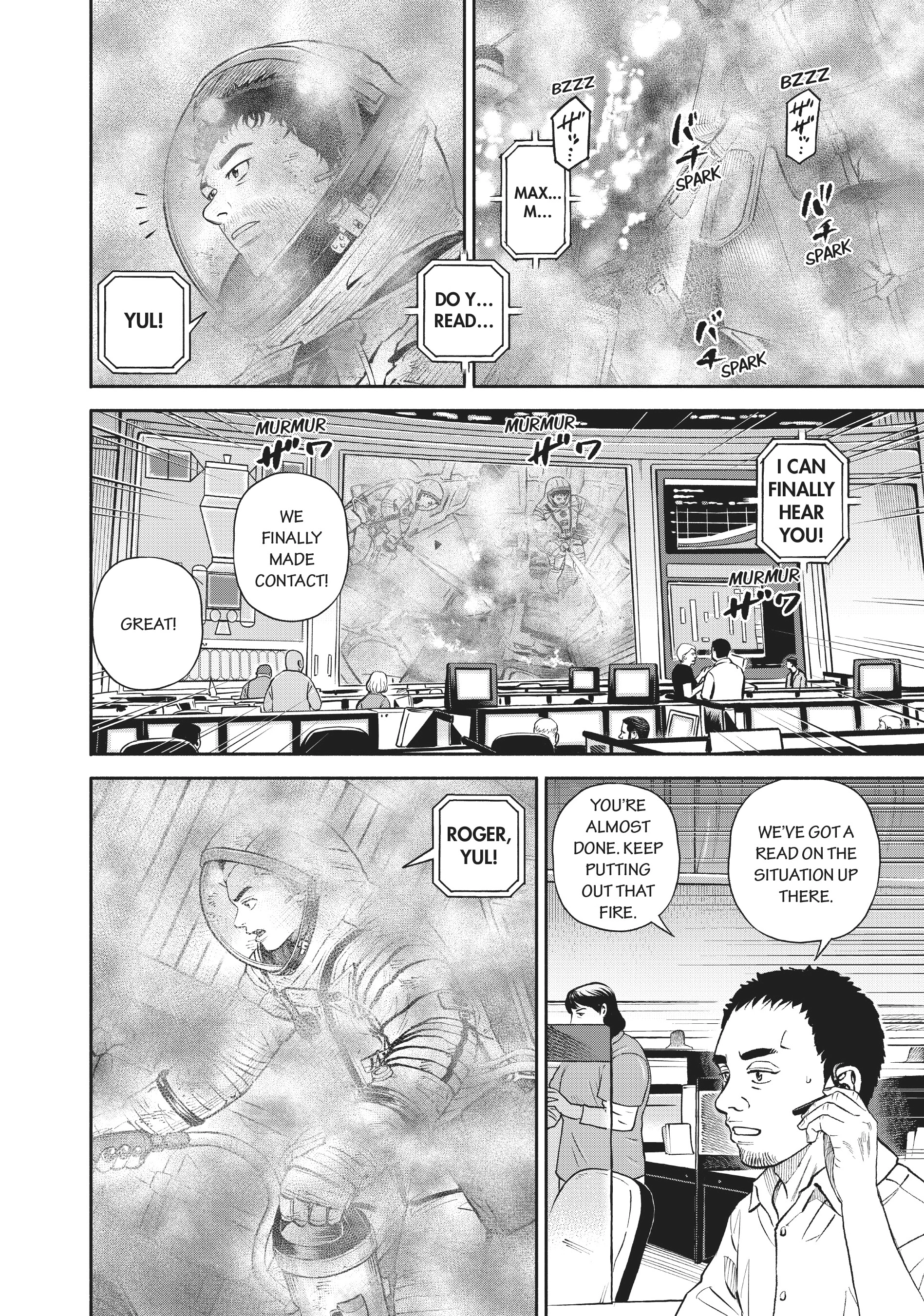 Uchuu Kyoudai - Digital Colored Comics Chapter 396 page 12 - 