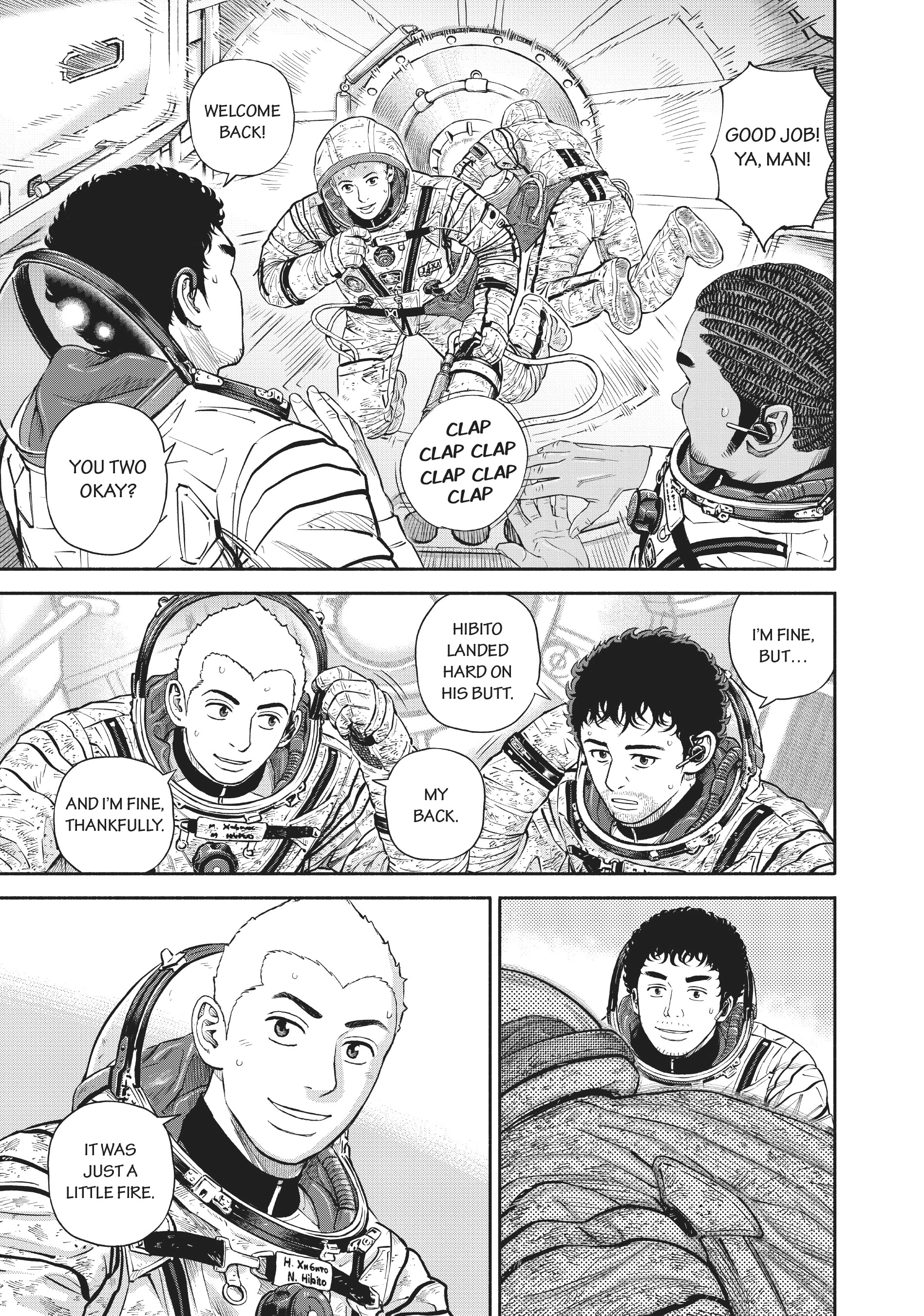 Uchuu Kyoudai - Digital Colored Comics Chapter 396 page 15 - 