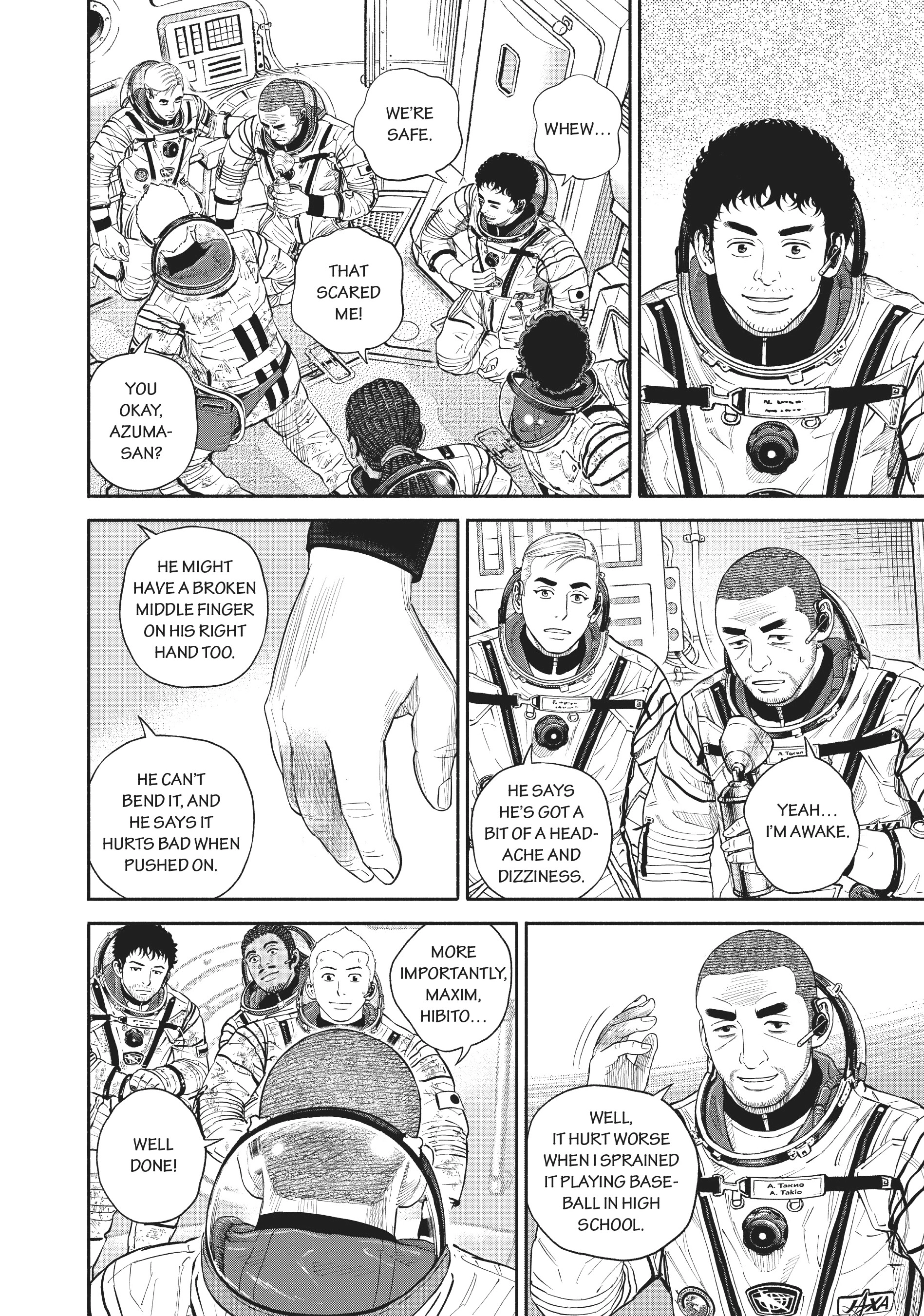 Uchuu Kyoudai - Digital Colored Comics Chapter 396 page 16 - 