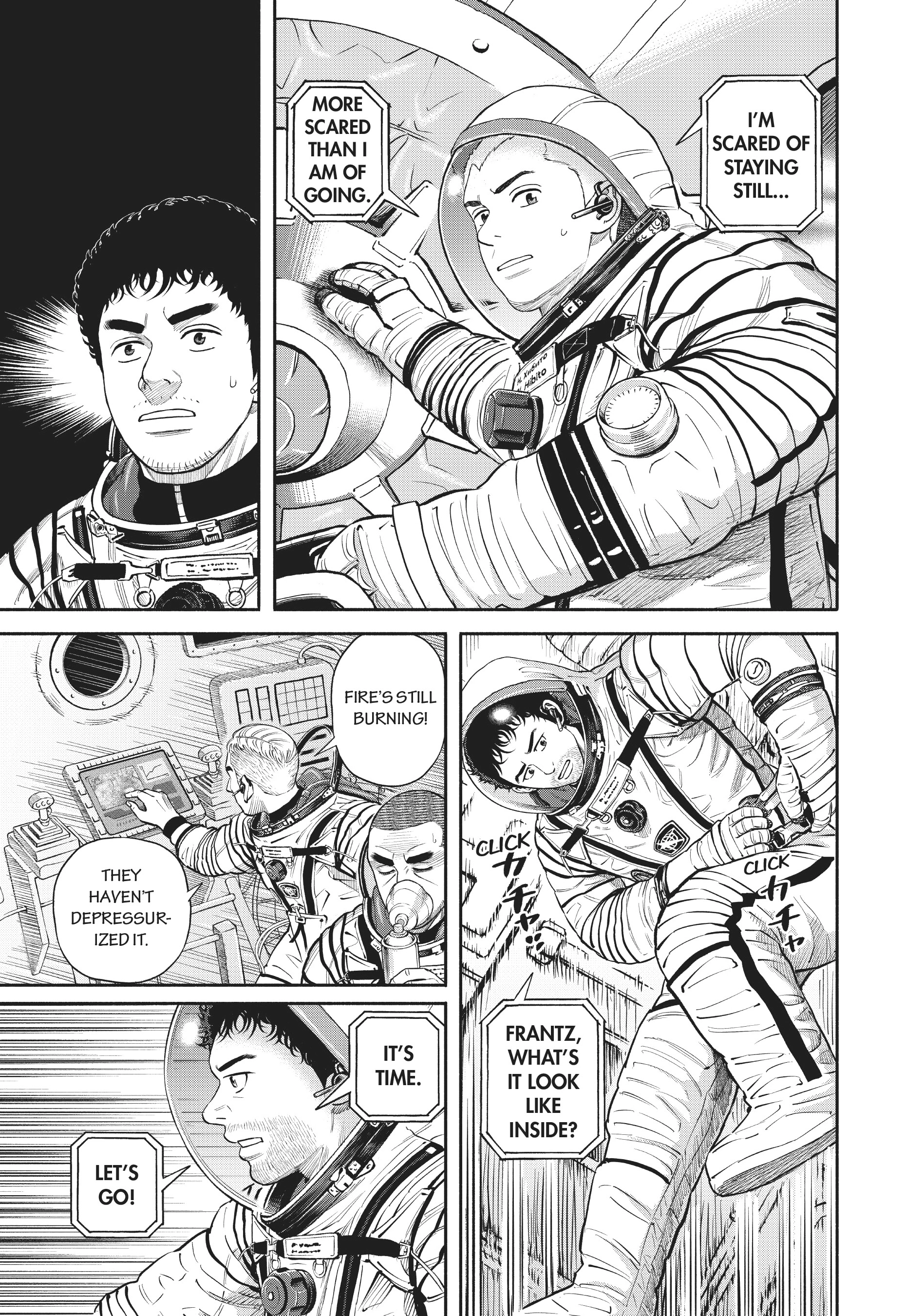 Uchuu Kyoudai - Digital Colored Comics Chapter 396 page 5 - 