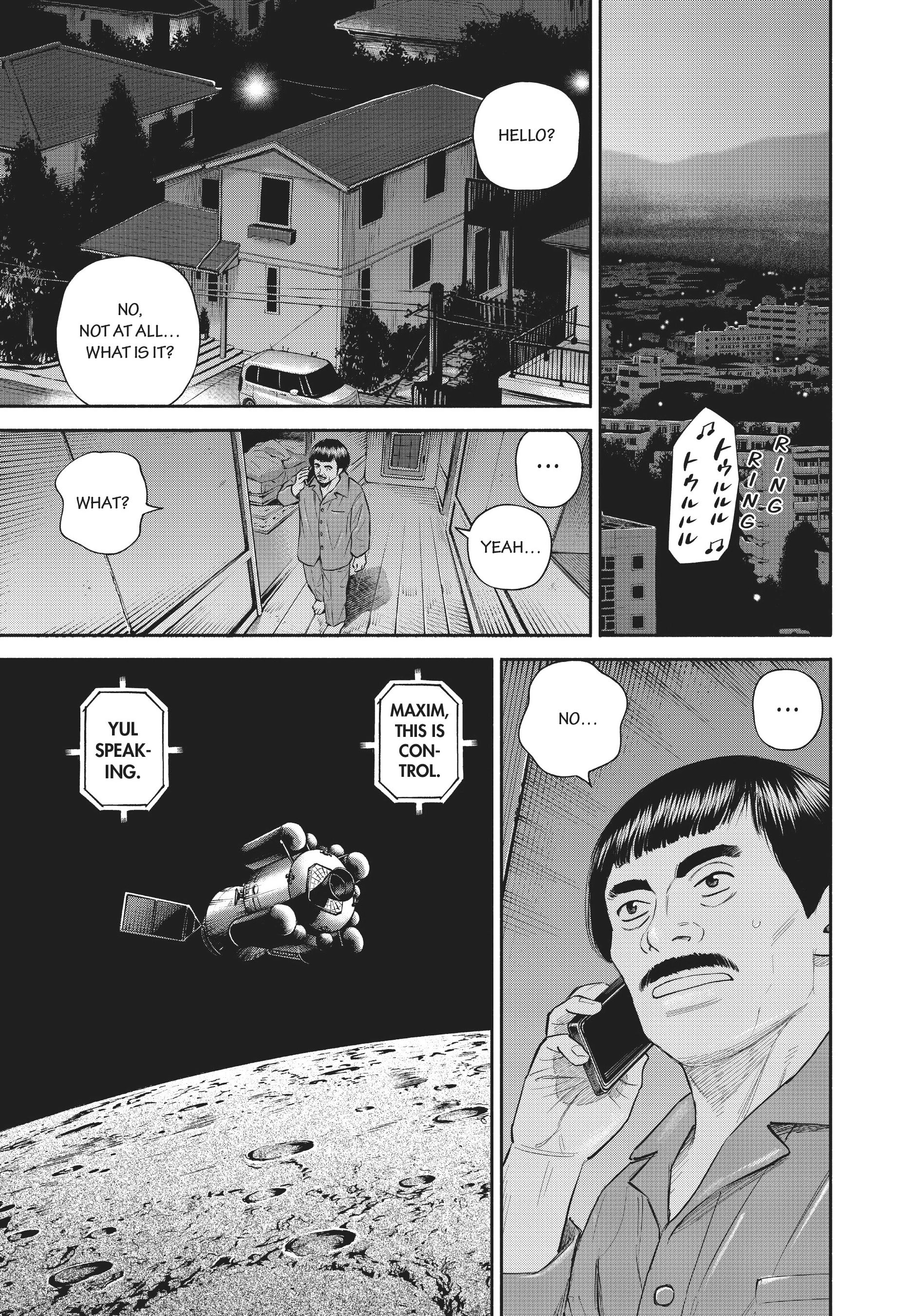 Uchuu Kyoudai - Digital Colored Comics Chapter 397 page 13 - 