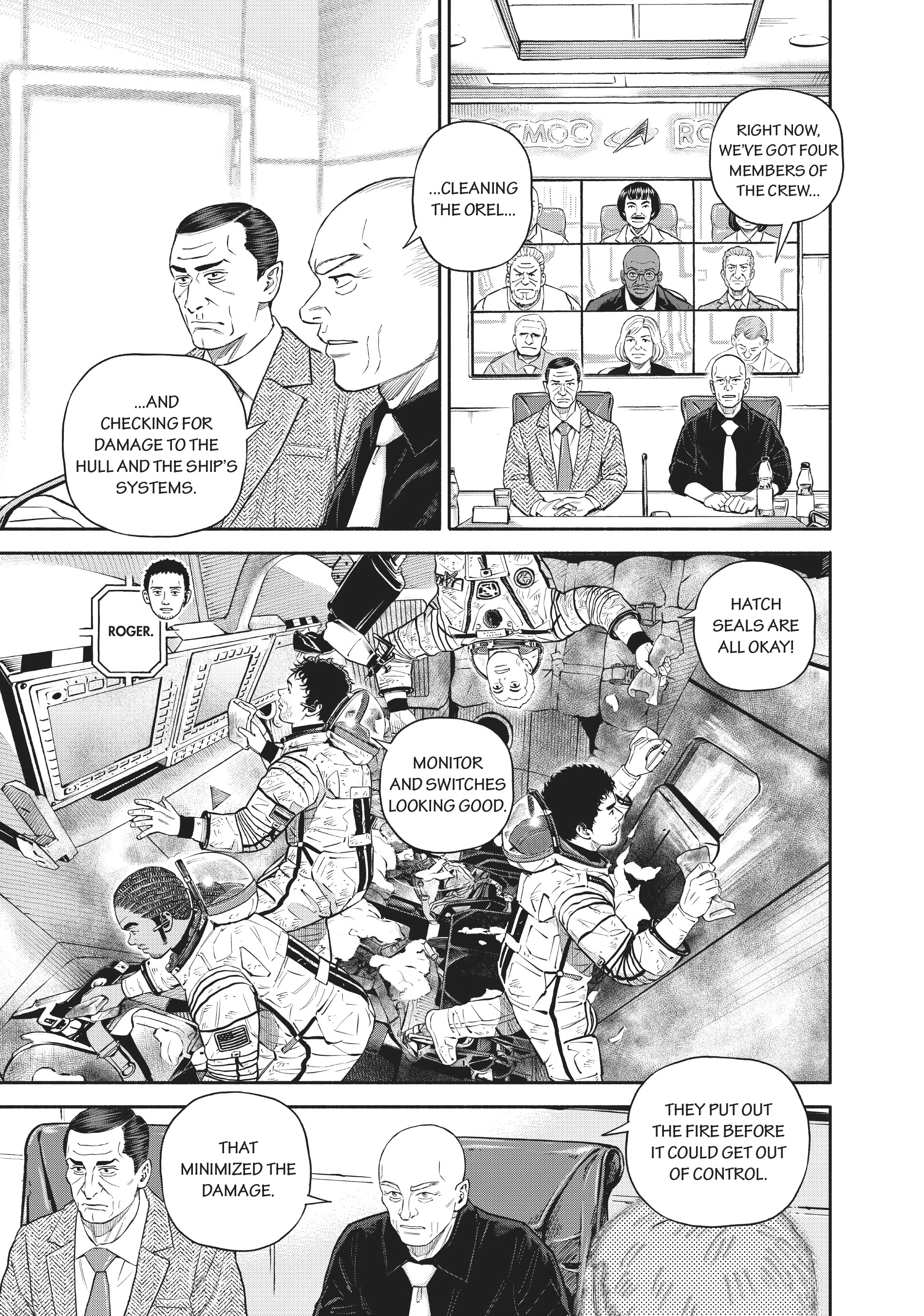 Uchuu Kyoudai - Digital Colored Comics Chapter 397 page 15 - 