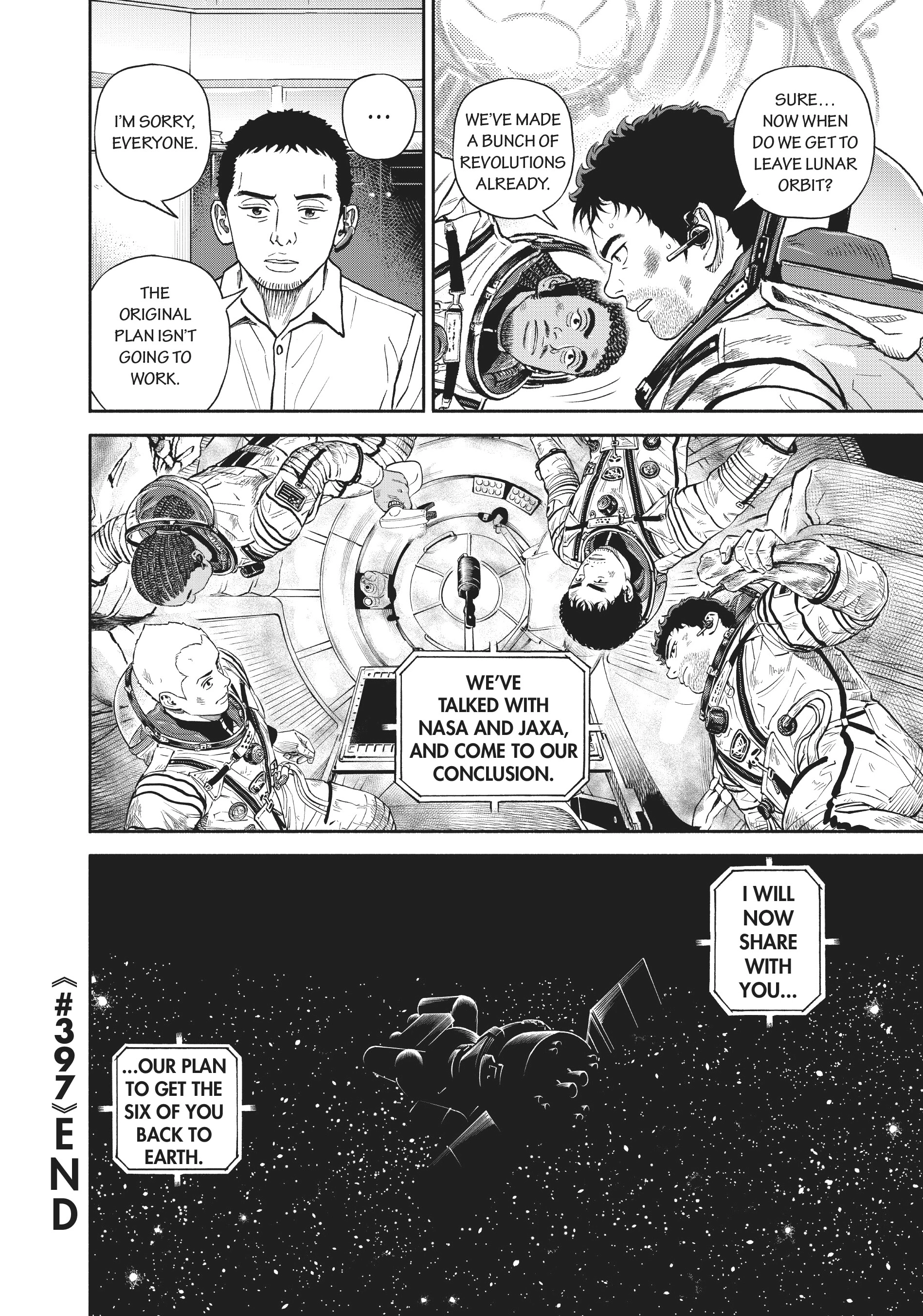 Uchuu Kyoudai - Digital Colored Comics Chapter 397 page 20 - 