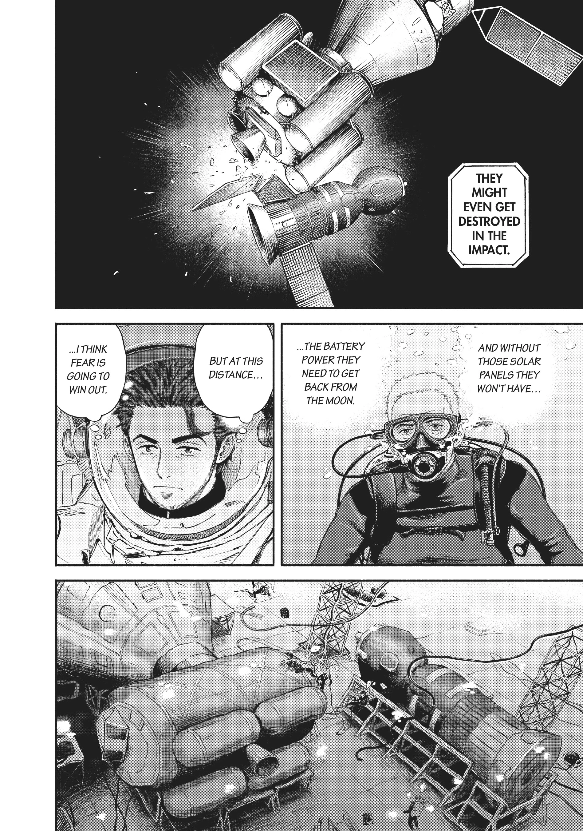 Uchuu Kyoudai - Digital Colored Comics Chapter 399 page 14 - 