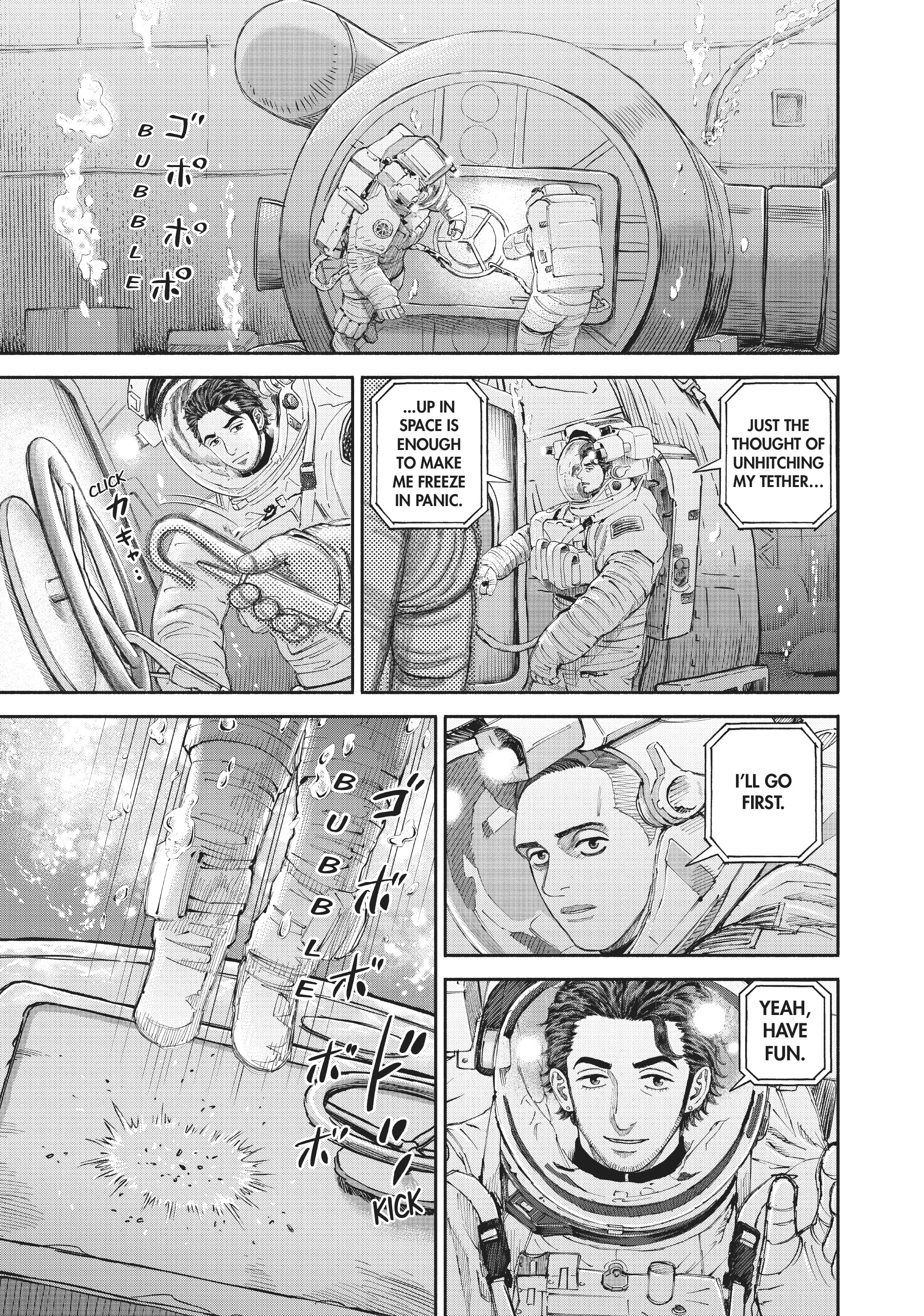 Uchuu Kyoudai - Digital Colored Comics Chapter 399 page 17 - 