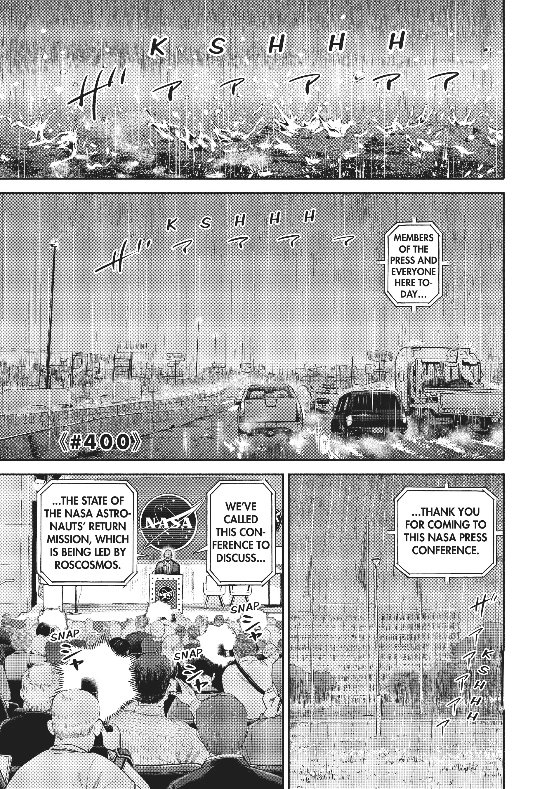 Uchuu Kyoudai - Digital Colored Comics Chapter 400 page 1 - 