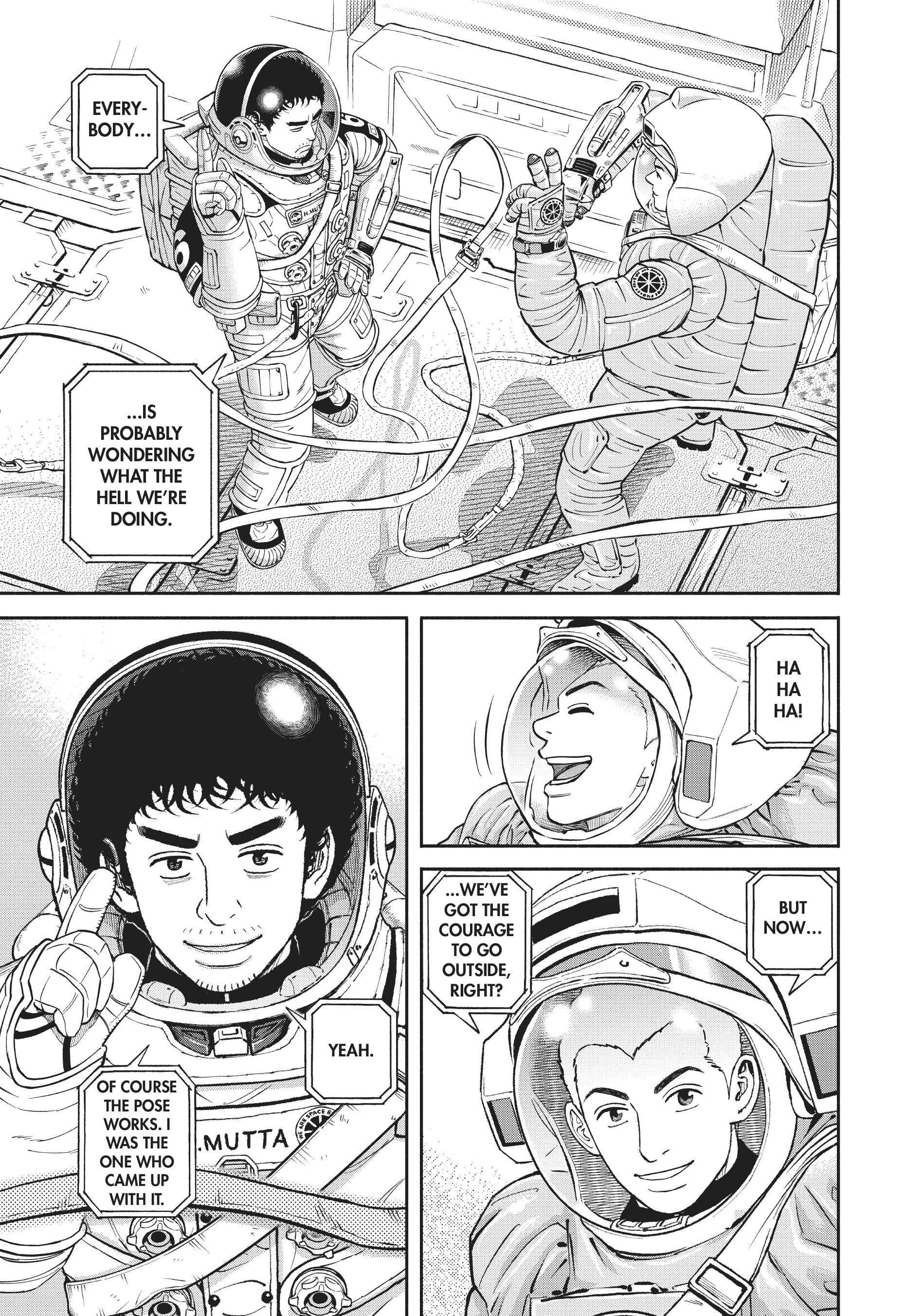 Uchuu Kyoudai - Digital Colored Comics Chapter 403 page 19 - 