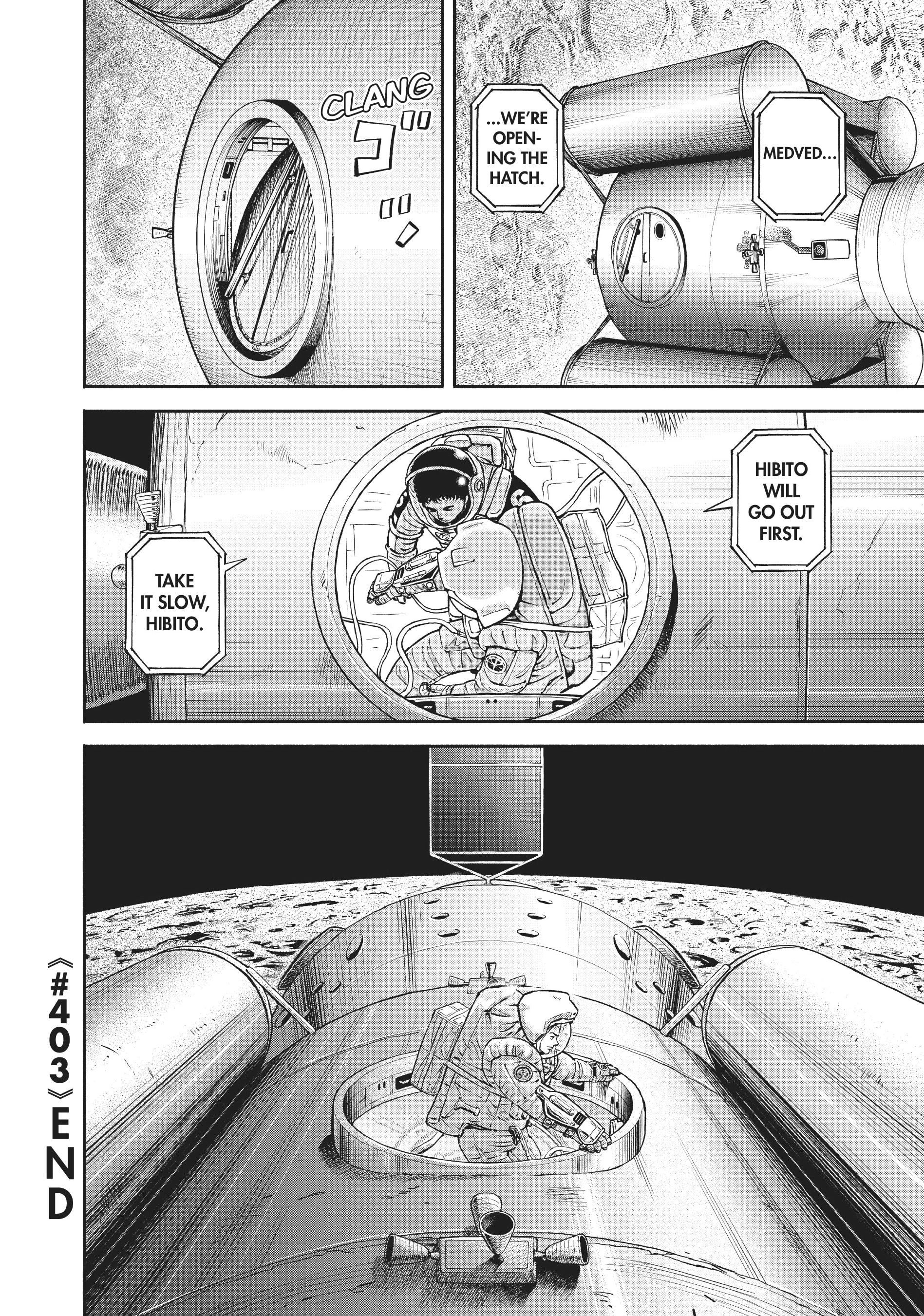 Uchuu Kyoudai - Digital Colored Comics Chapter 403 page 20 - 