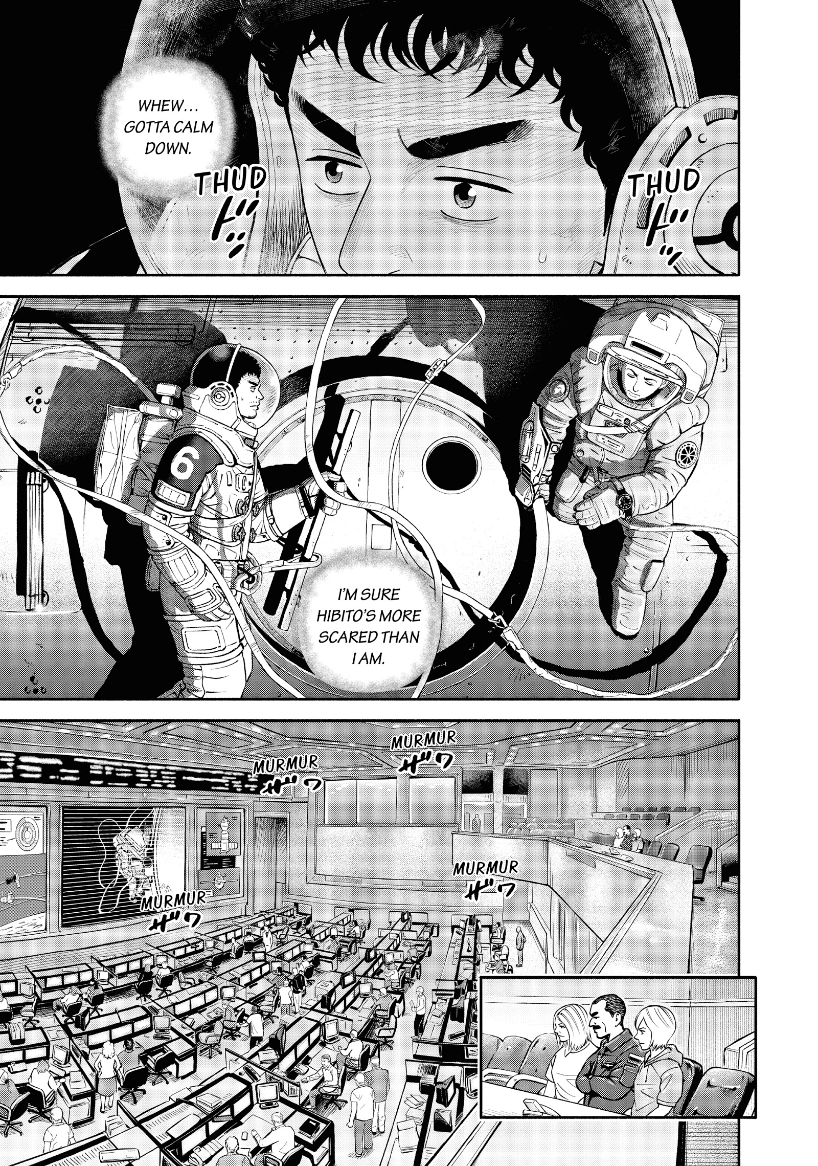 Uchuu Kyoudai - Digital Colored Comics Chapter 404 page 16 - 