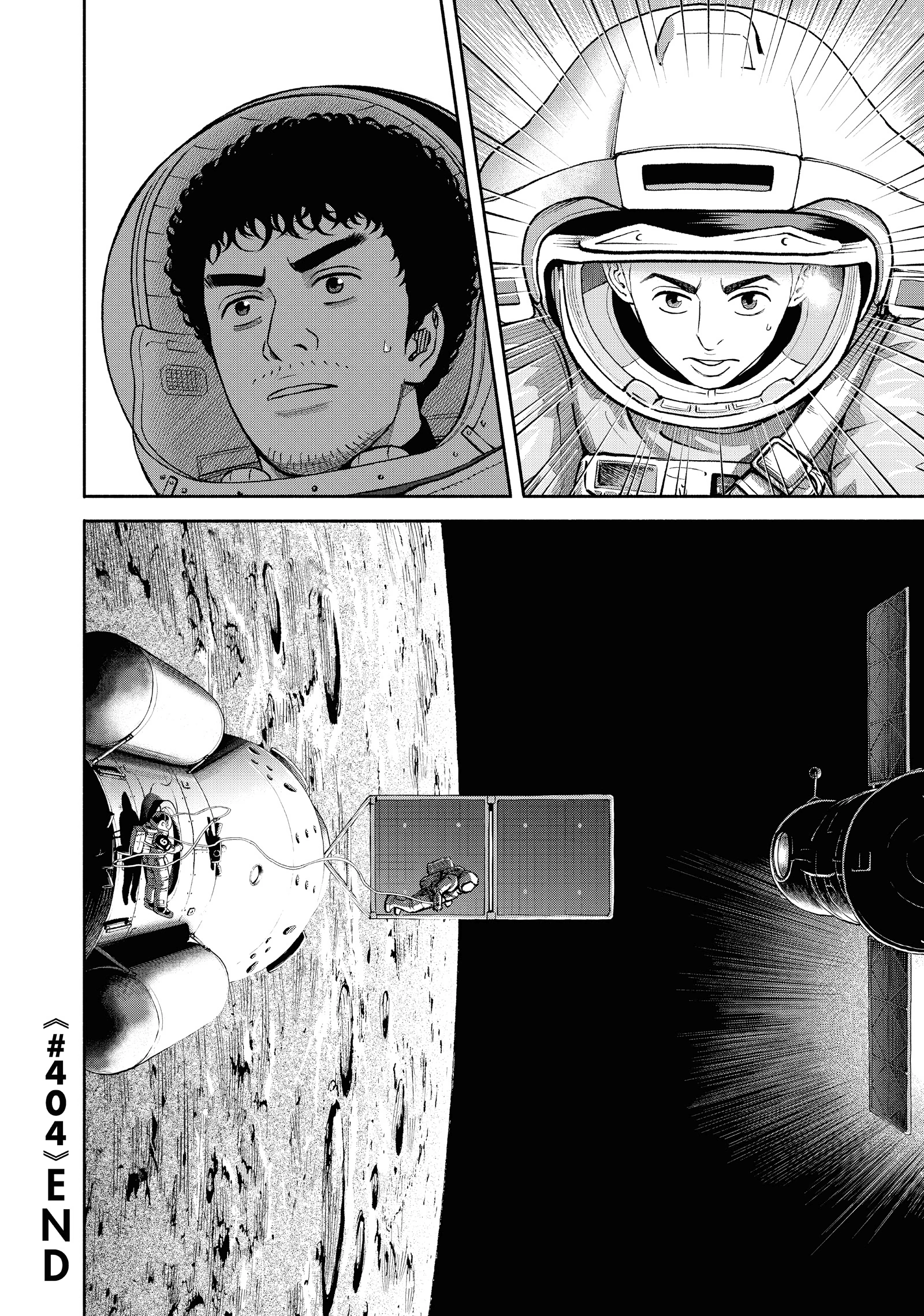 Uchuu Kyoudai - Digital Colored Comics Chapter 404 page 23 - 