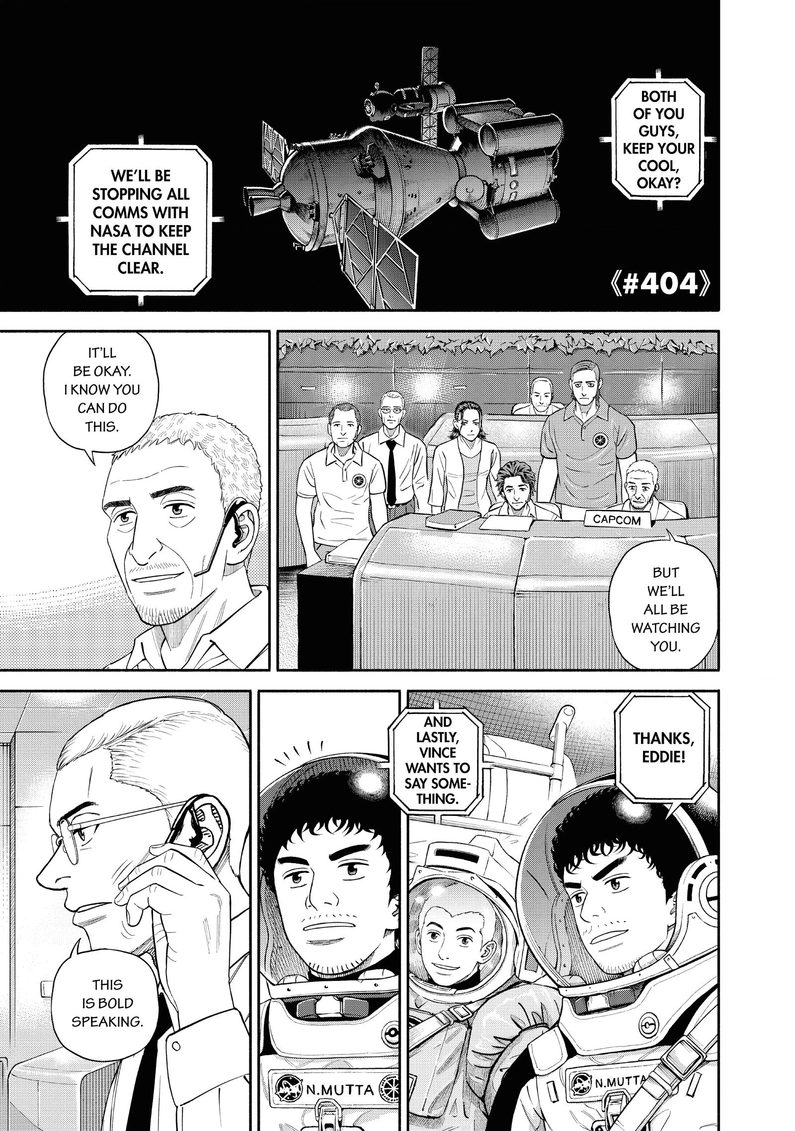 Uchuu Kyoudai - Digital Colored Comics Chapter 404 page 4 - 
