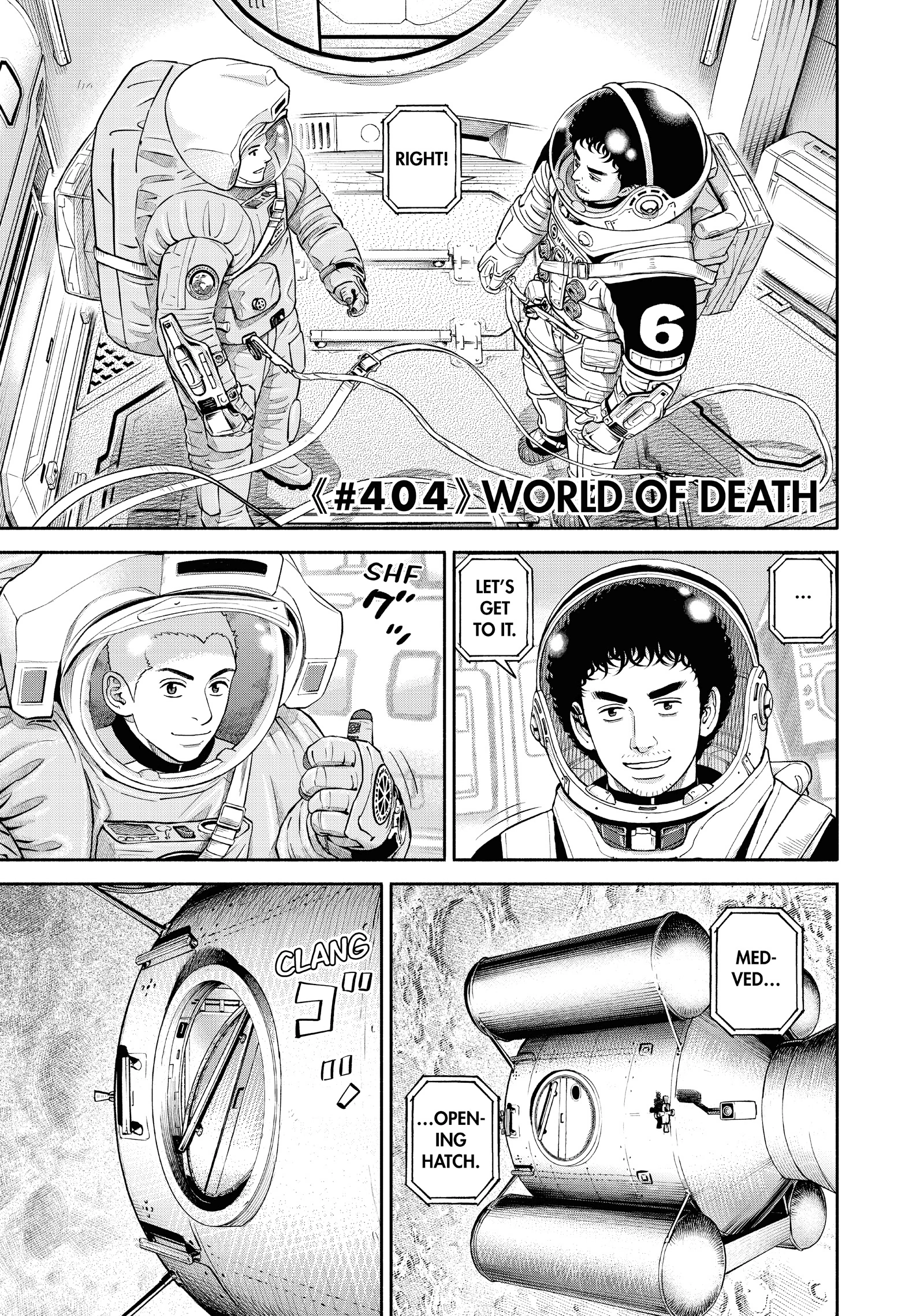Uchuu Kyoudai - Digital Colored Comics Chapter 404 page 6 - 