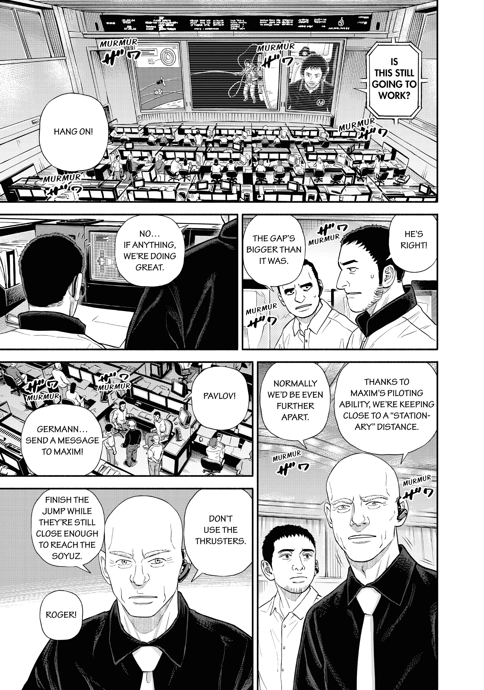Uchuu Kyoudai - Digital Colored Comics Chapter 405 page 15 - 