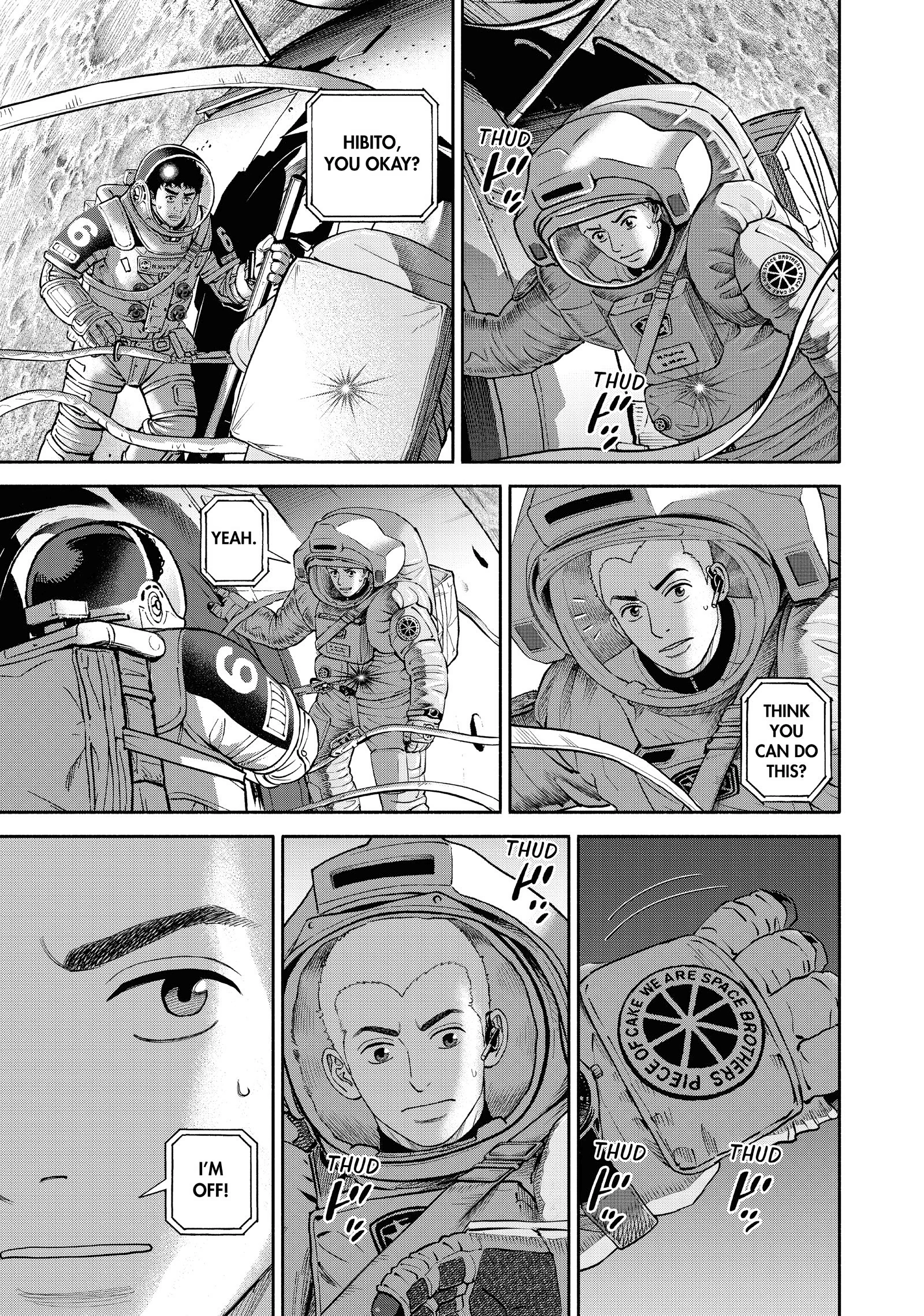Uchuu Kyoudai - Digital Colored Comics Chapter 405 page 17 - 