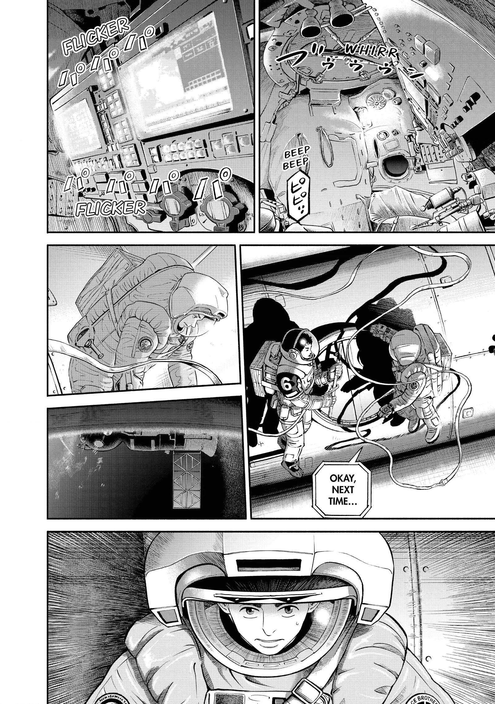 Uchuu Kyoudai - Digital Colored Comics Chapter 405 page 4 - 